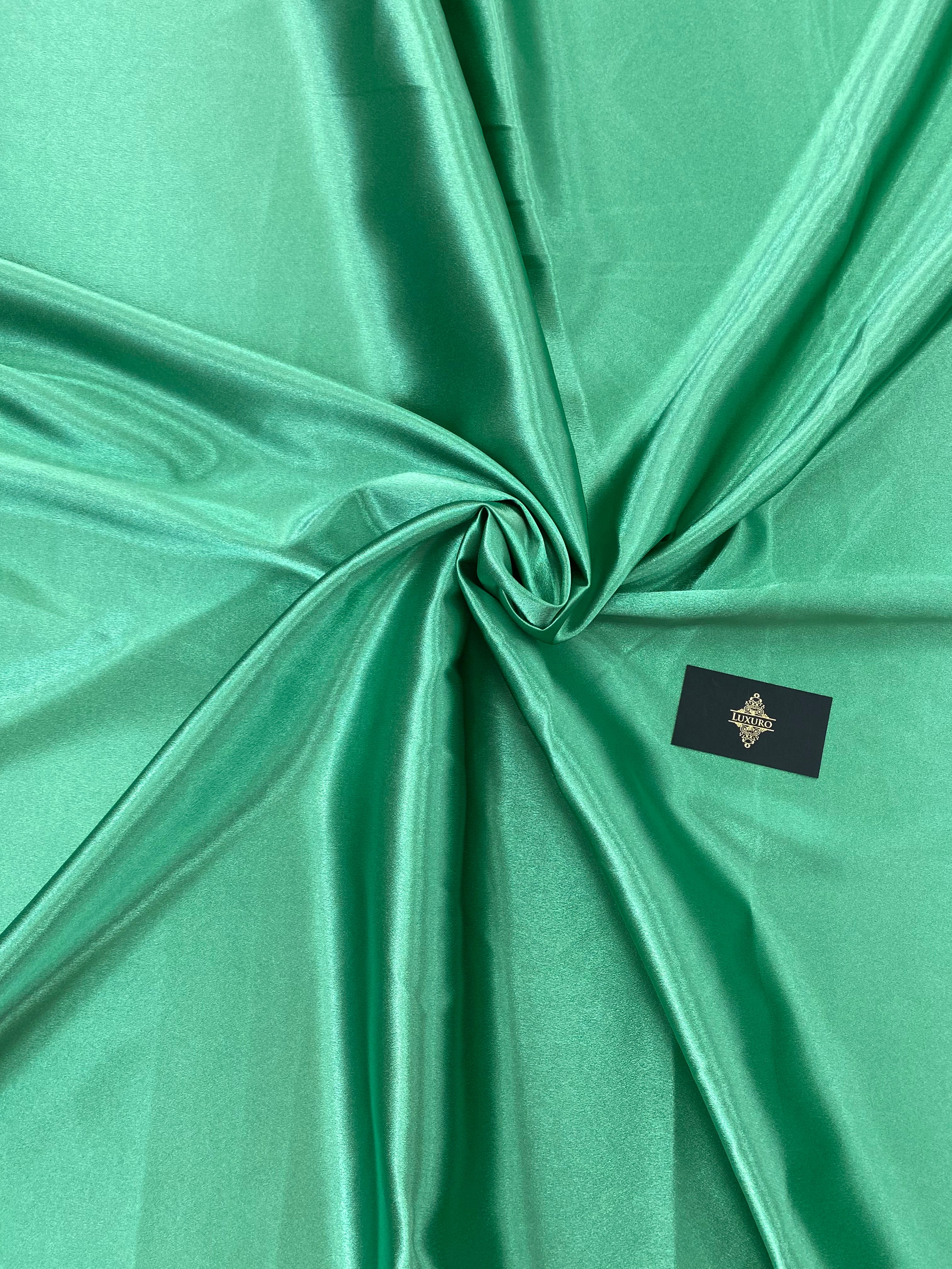 Tafta Elastica Metalizata Verde Marin