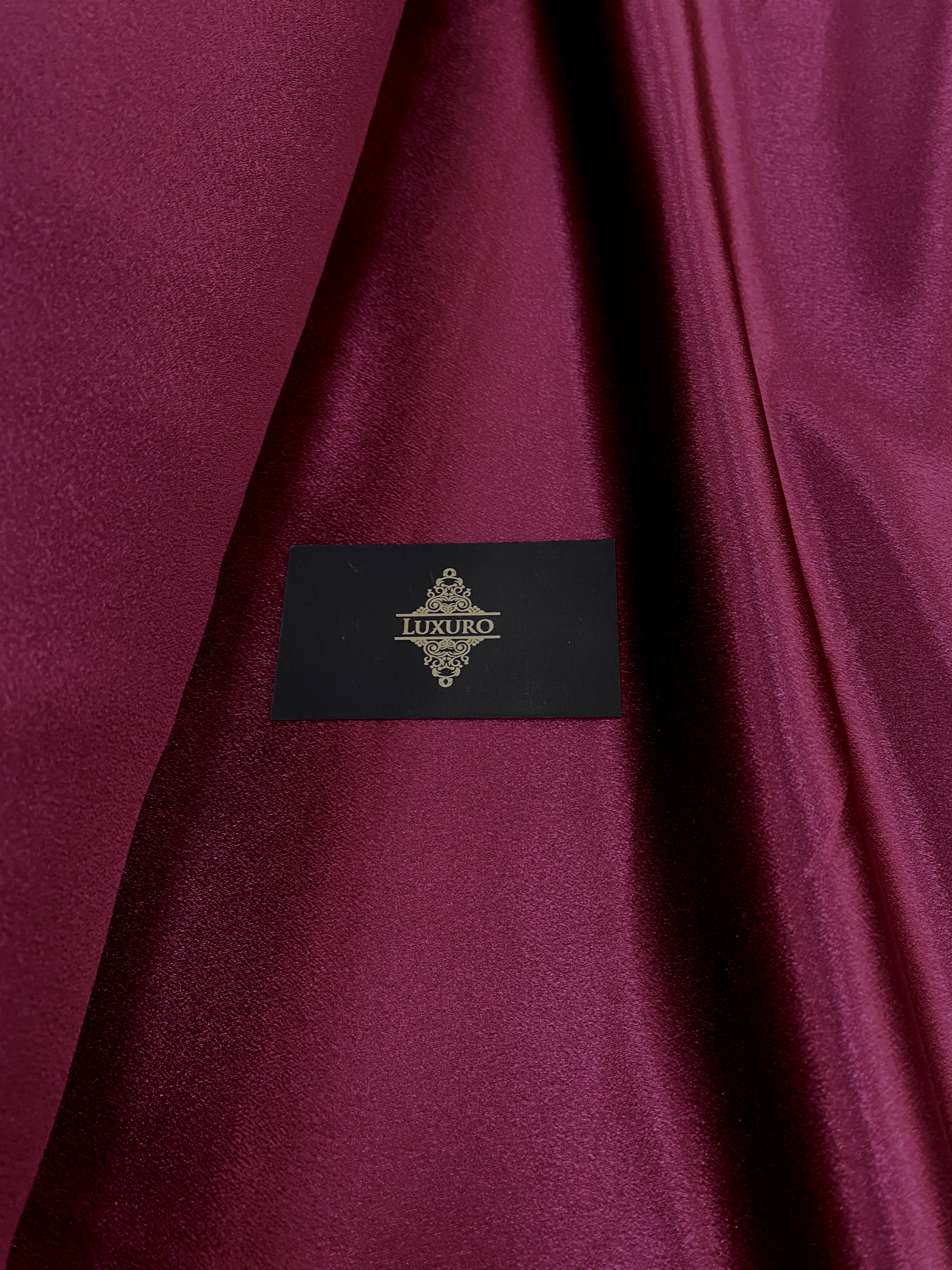Tafta Elastica Metalizata Burgundy
