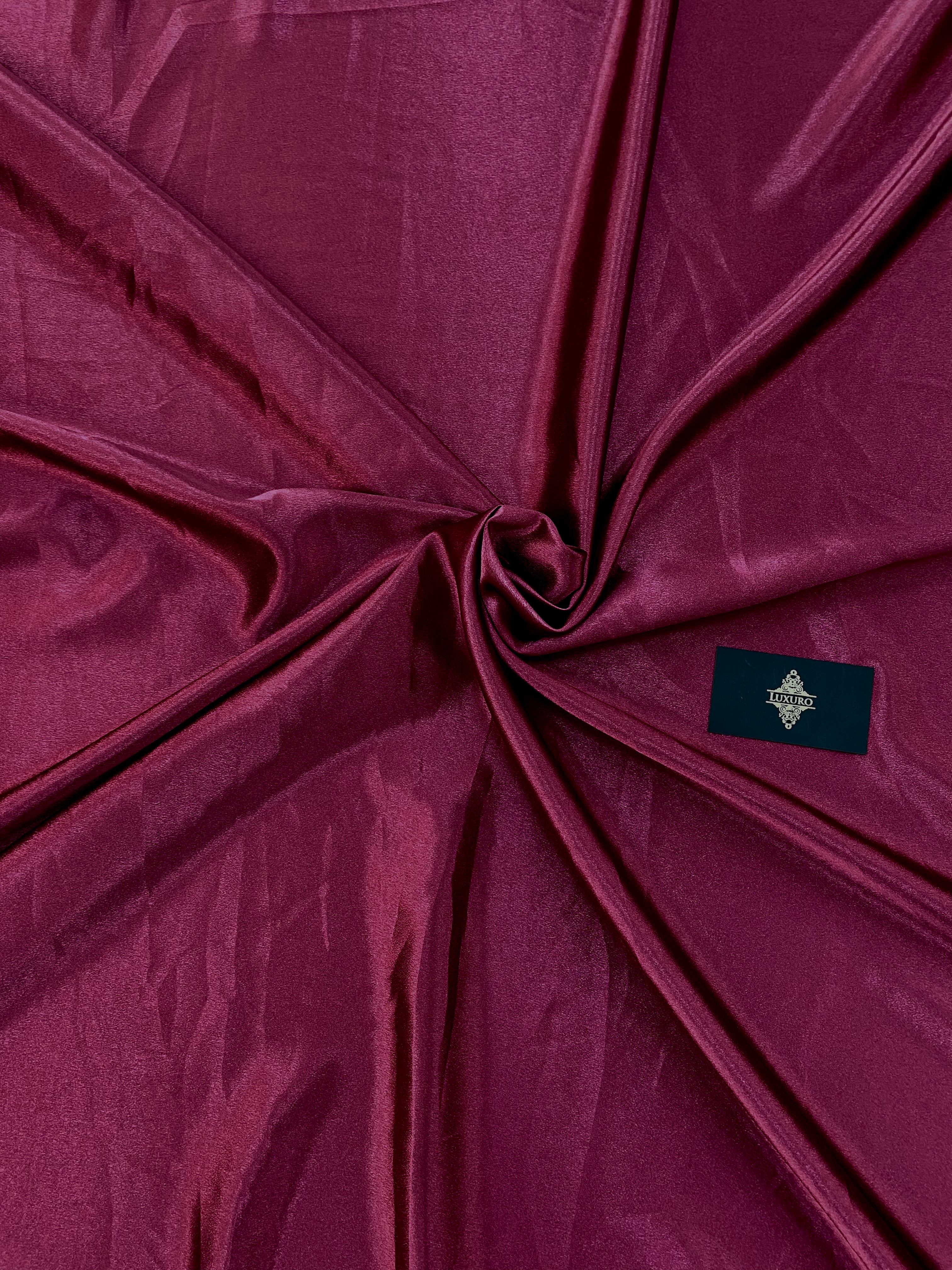 Tafta Elastica Metalizata Burgundy