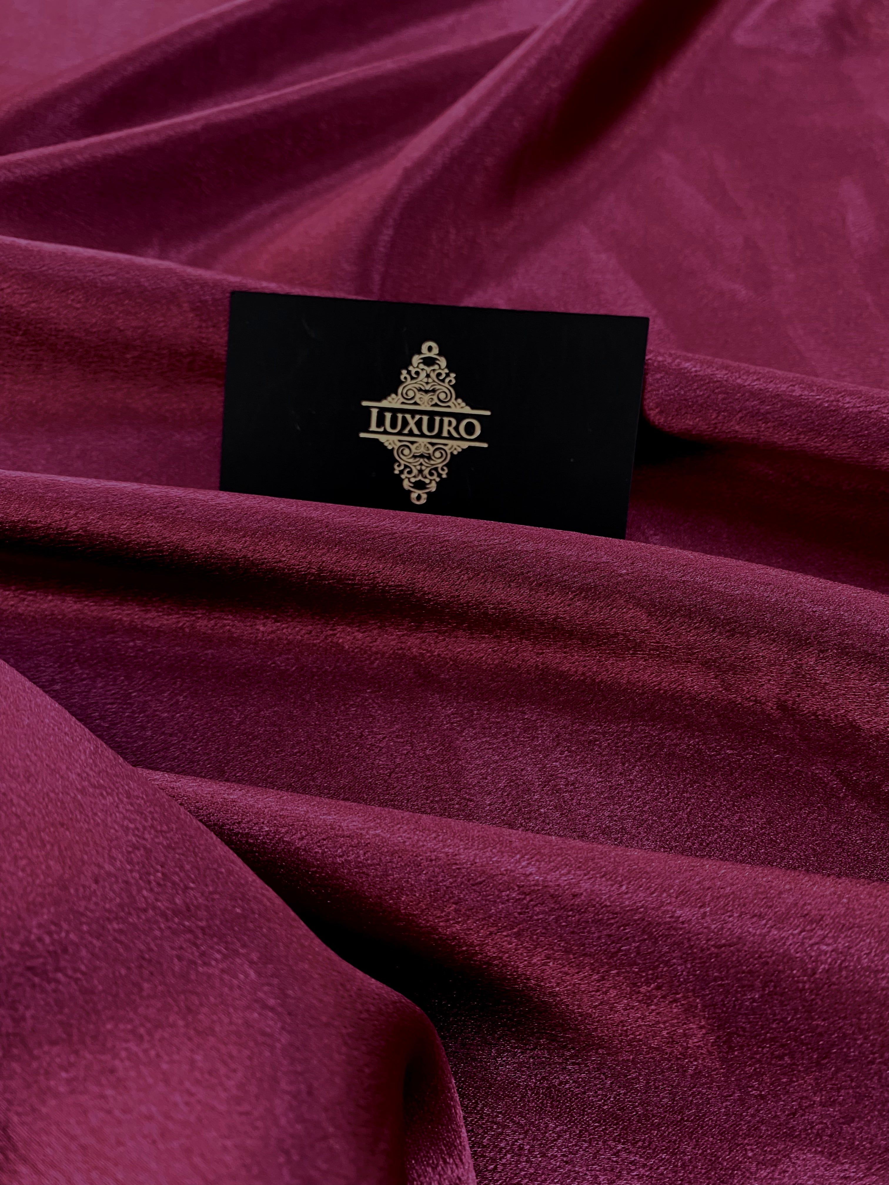 Tafta Elastica Metalizata Burgundy