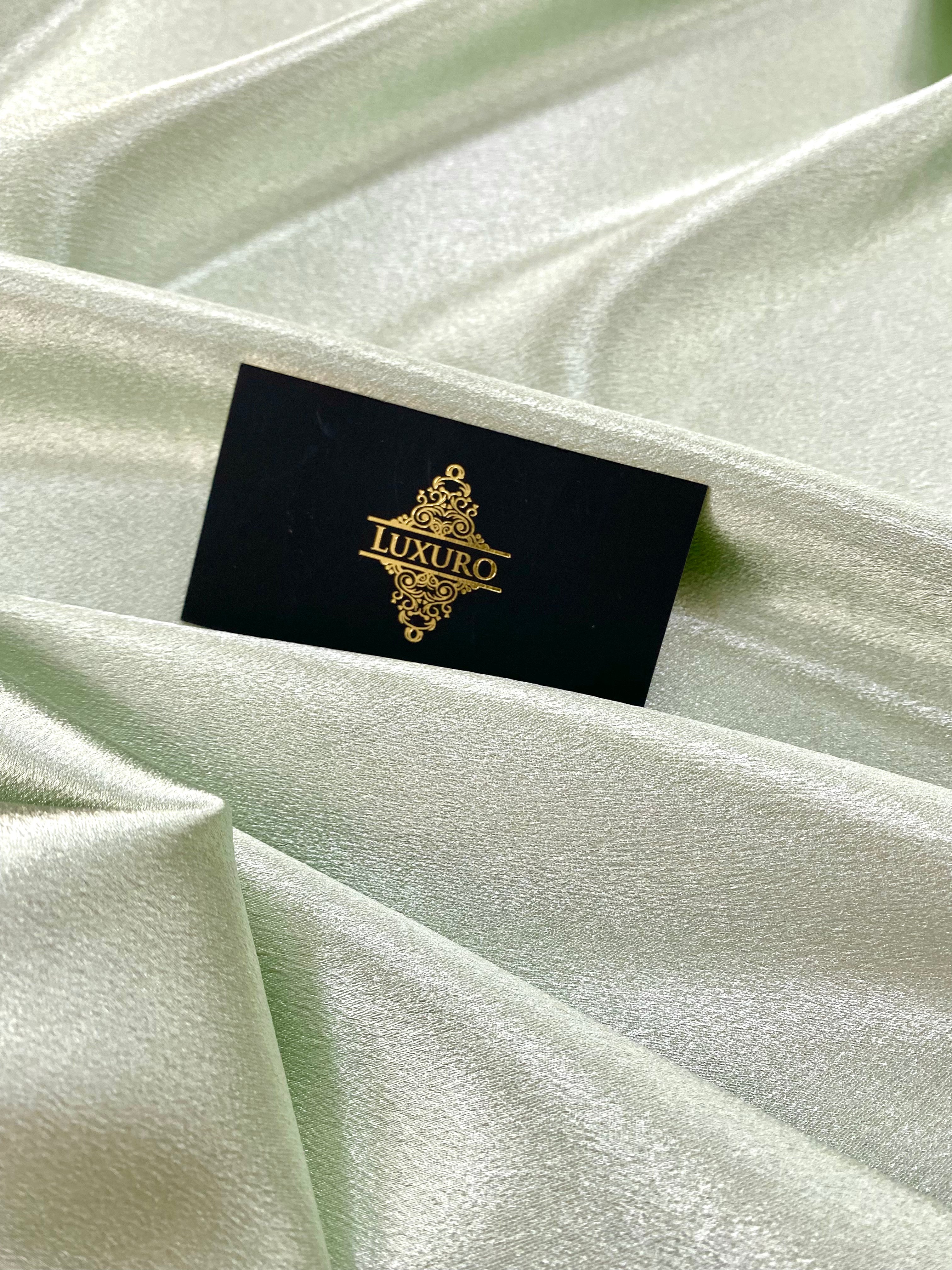 Tafta Elastica Metalizata Menta Deschis