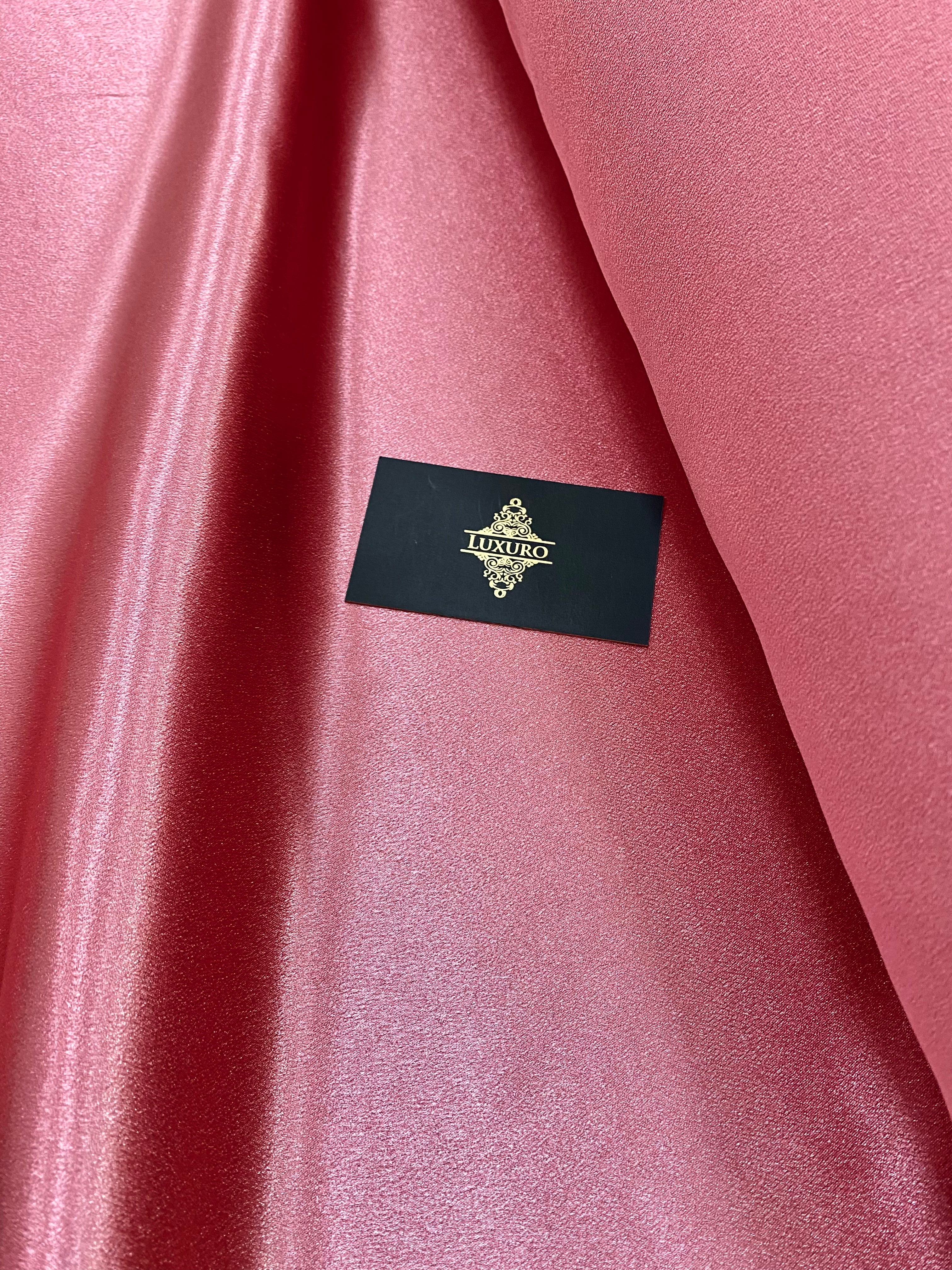 Tafta Elastica Metalizata Roz Trandafiriu Deschis