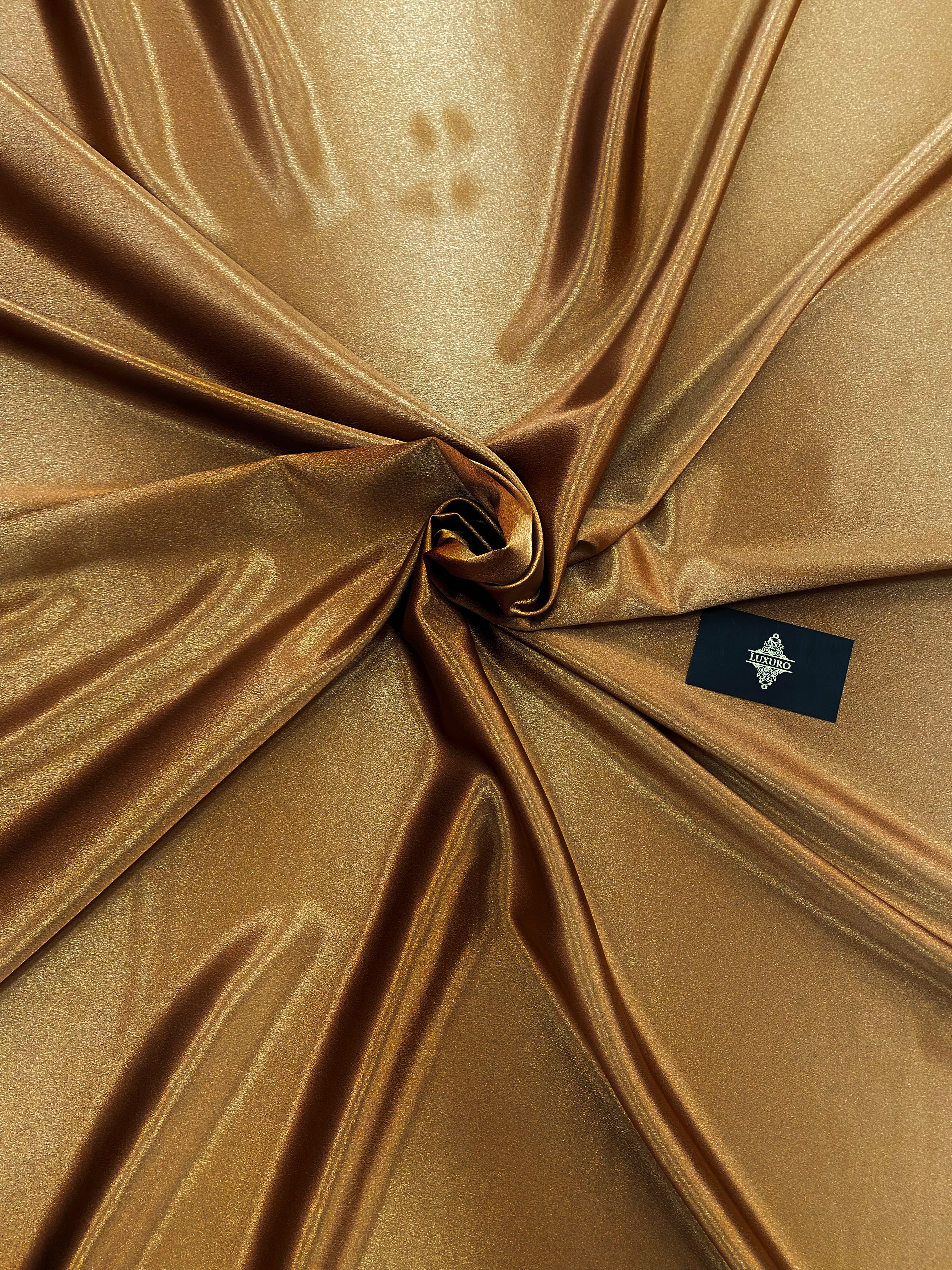 Tafta Elastica Metalizata Bronz