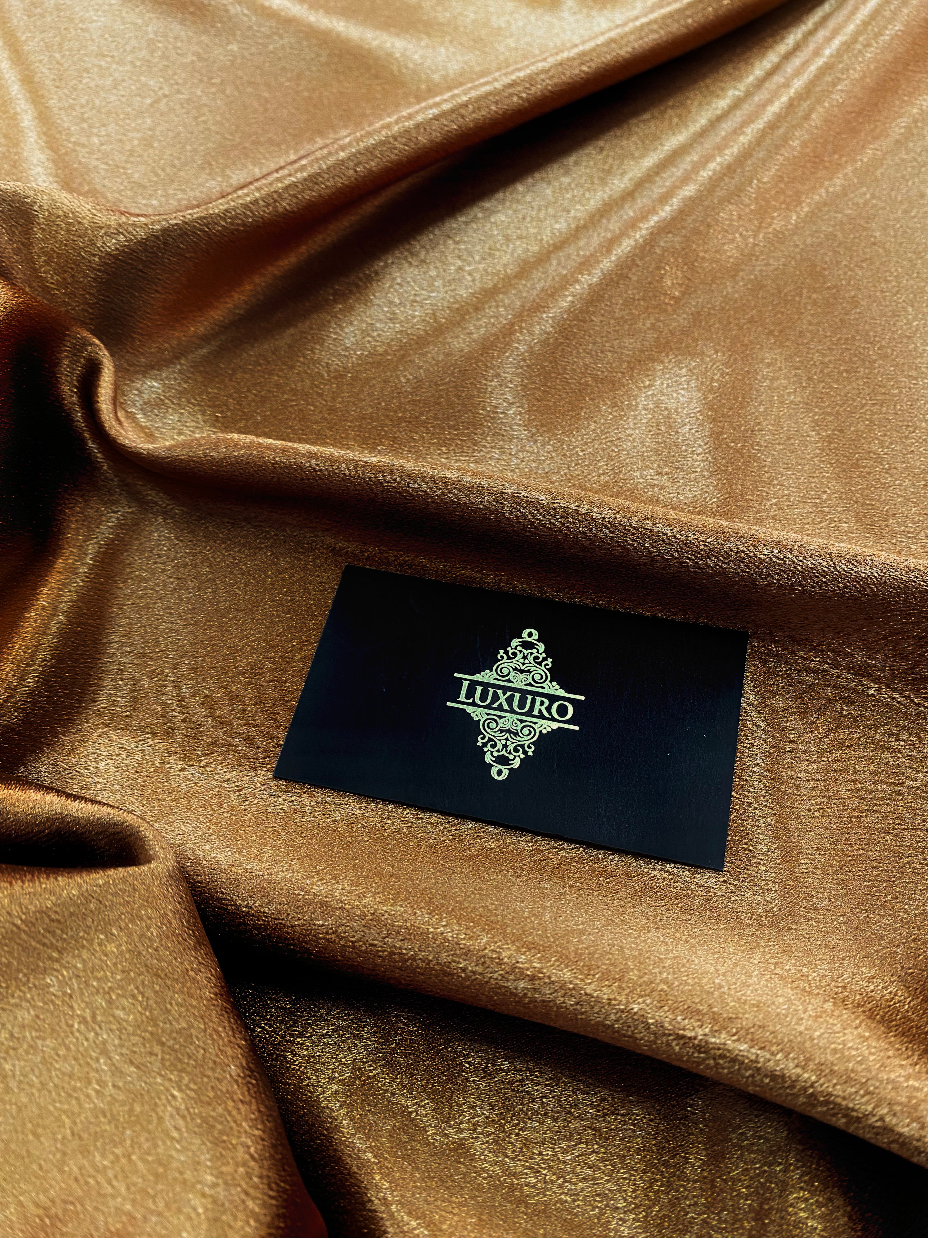 Tafta Elastica Metalizata Bronz