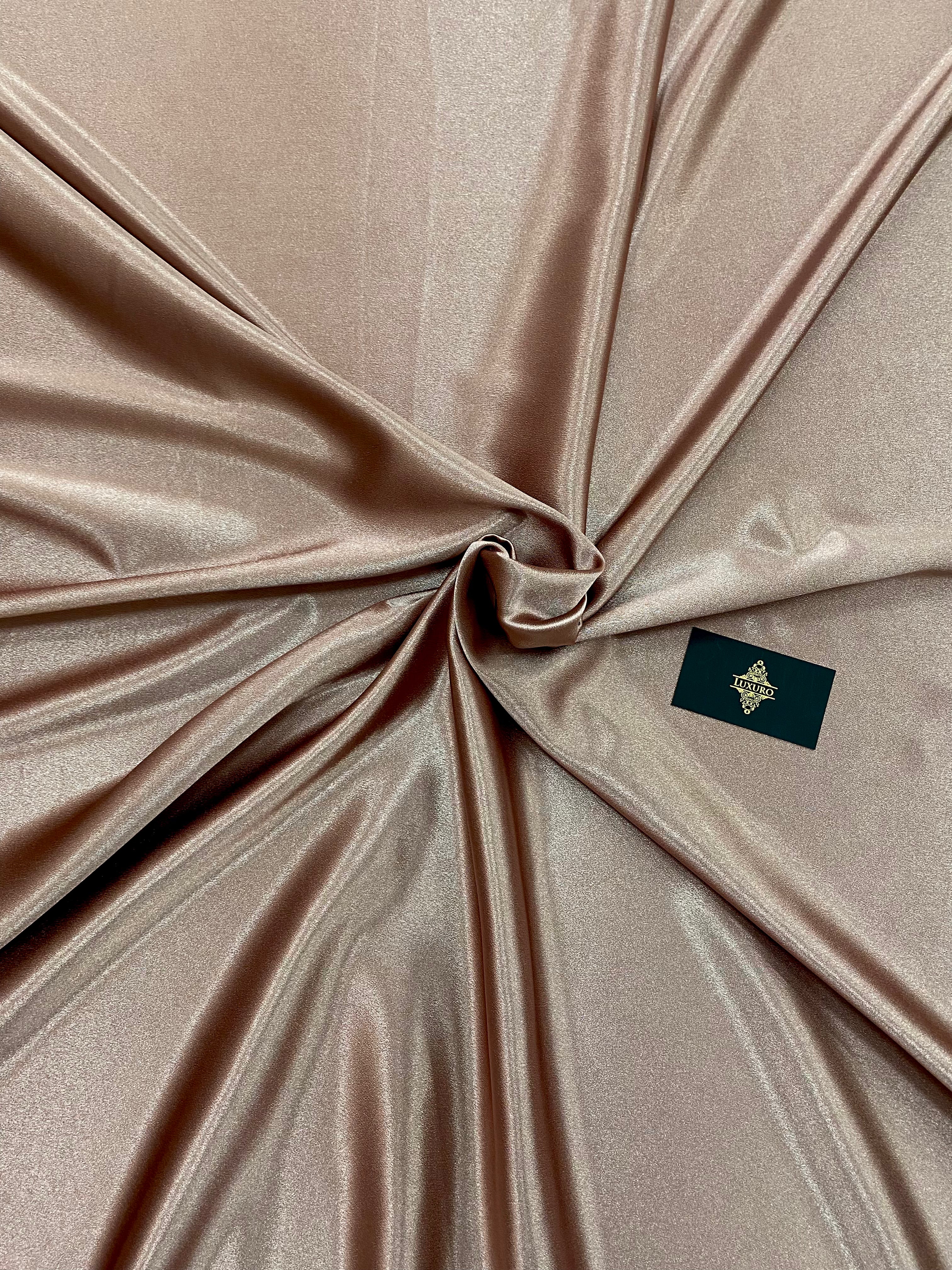 Tafta Elastica Metalizata Cafenie