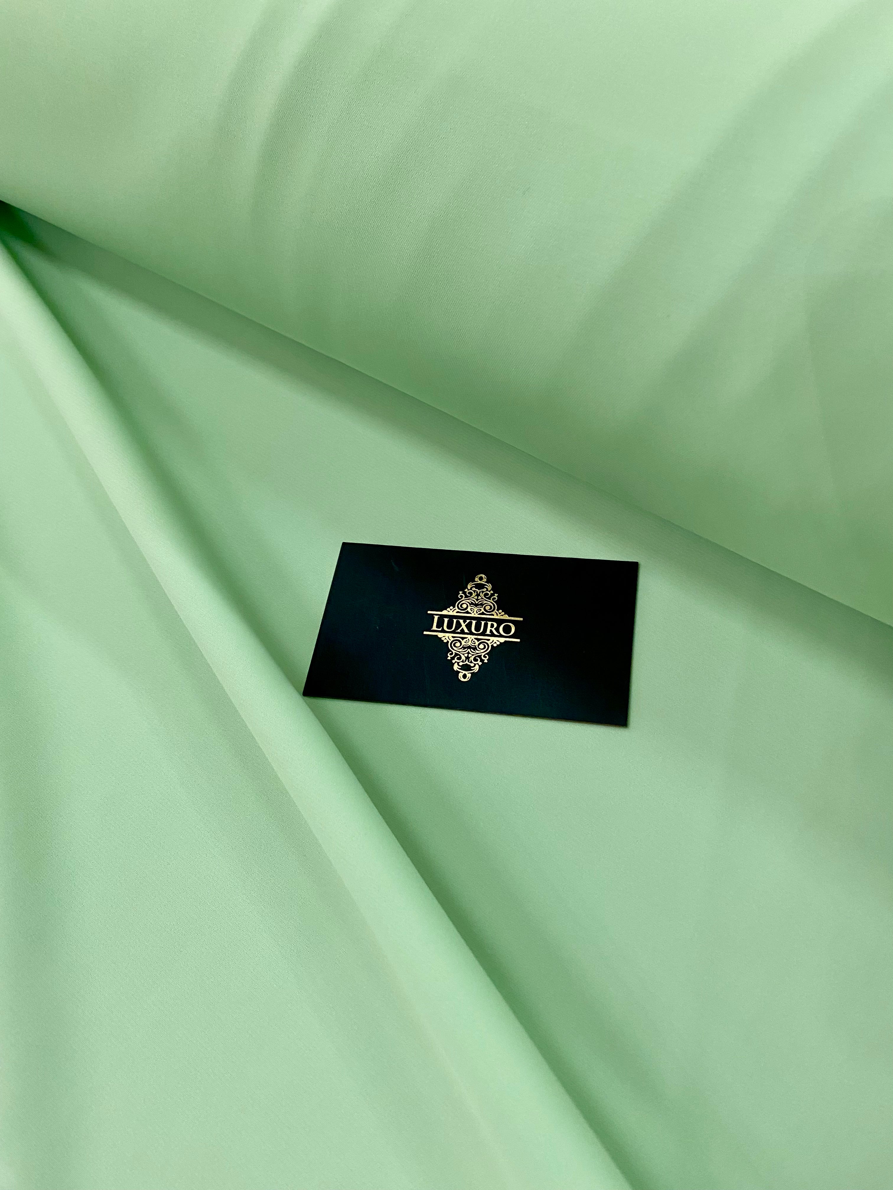 Triplu Voal Elastic Menta