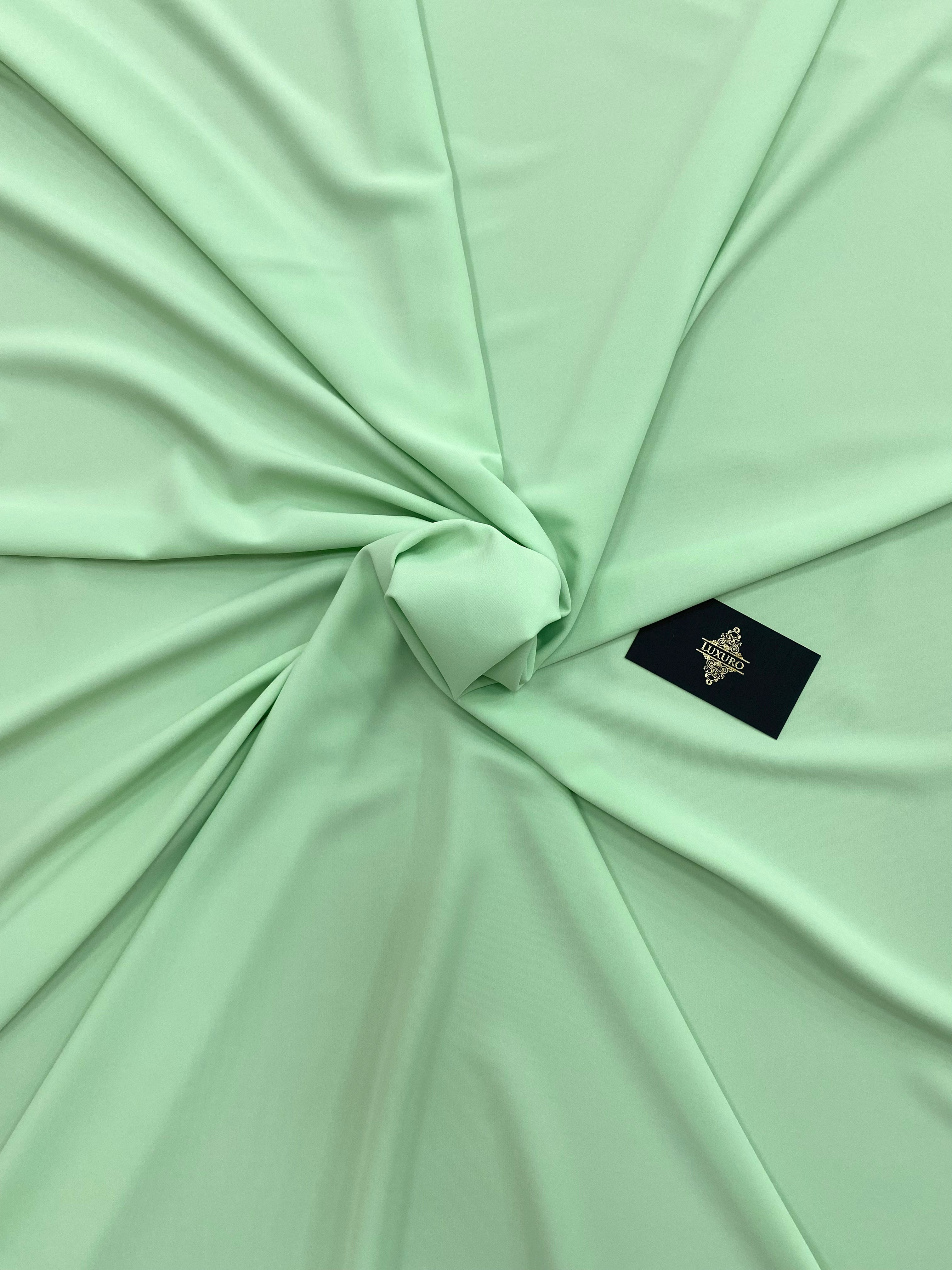 Triplu Voal Elastic Menta