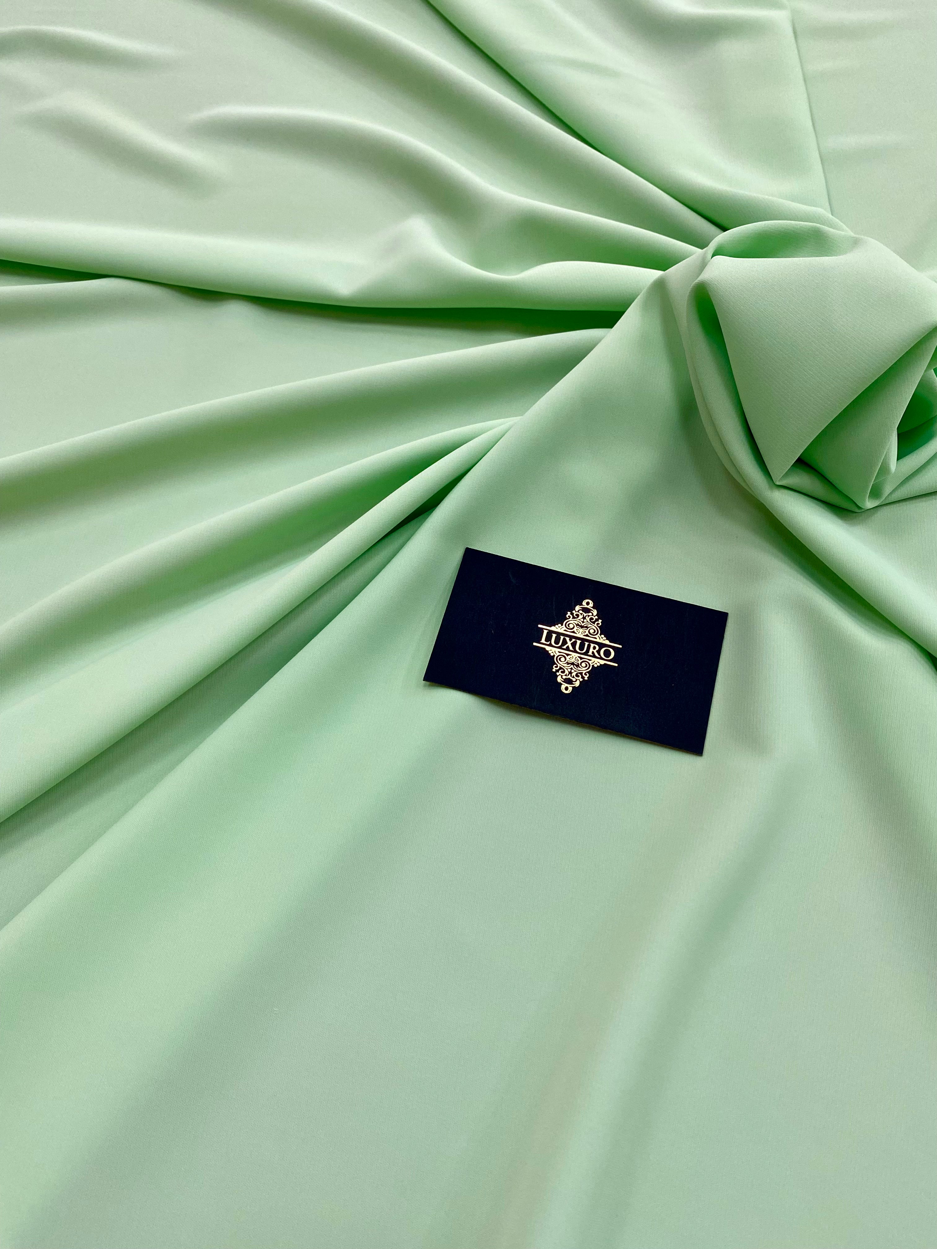 Triplu Voal Elastic Menta