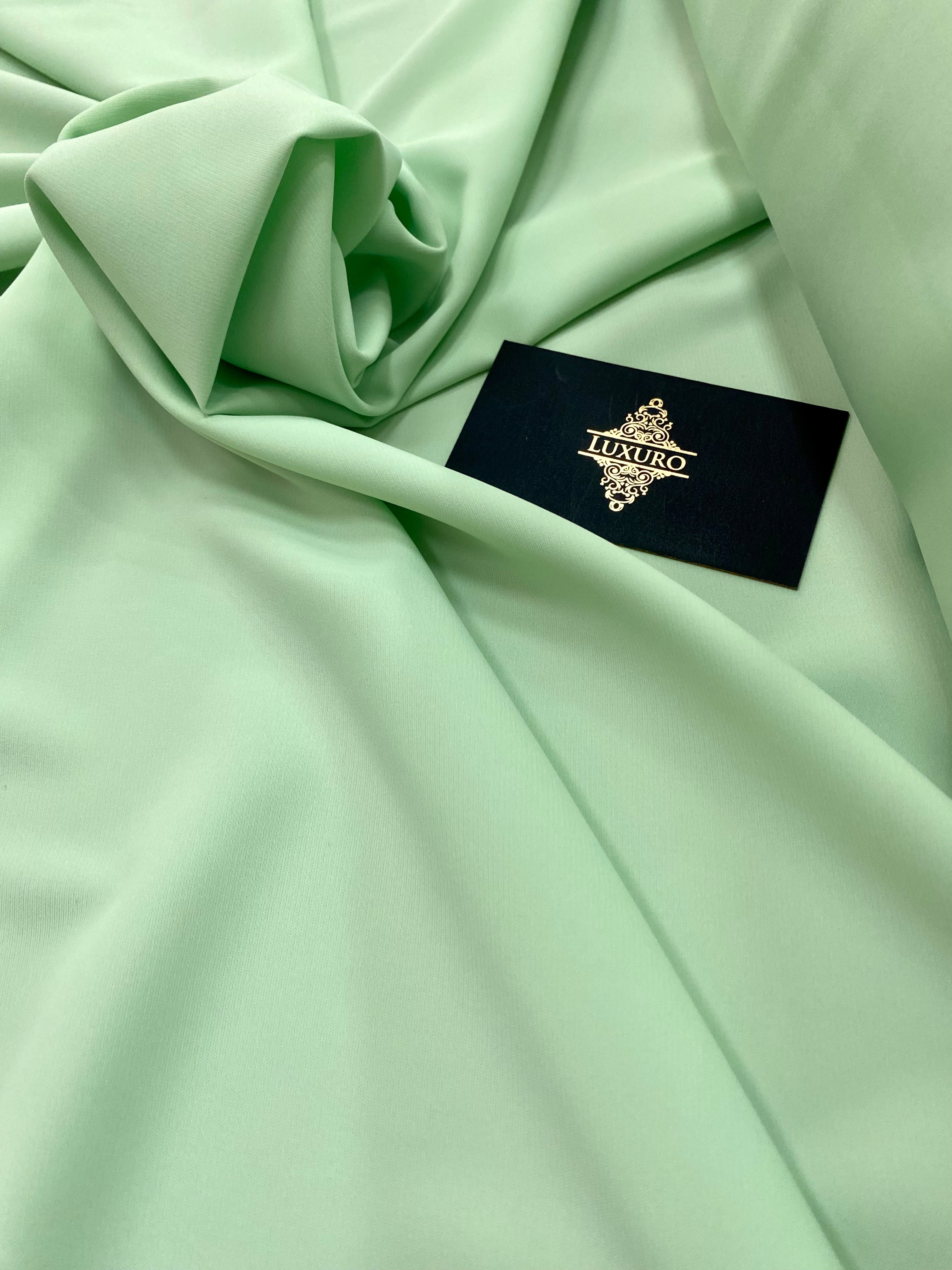 Triplu Voal Elastic Menta