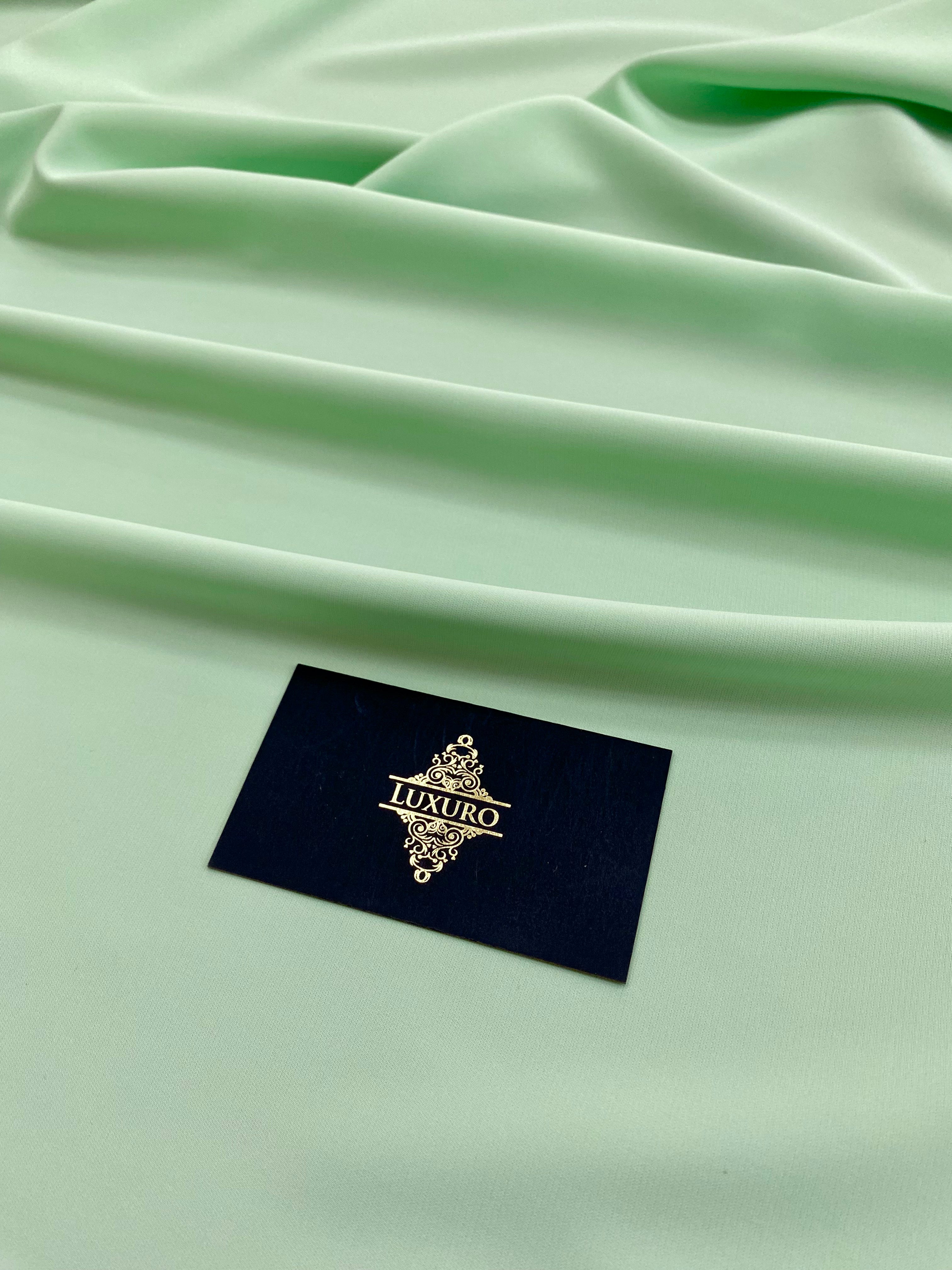 Triplu Voal Elastic Menta