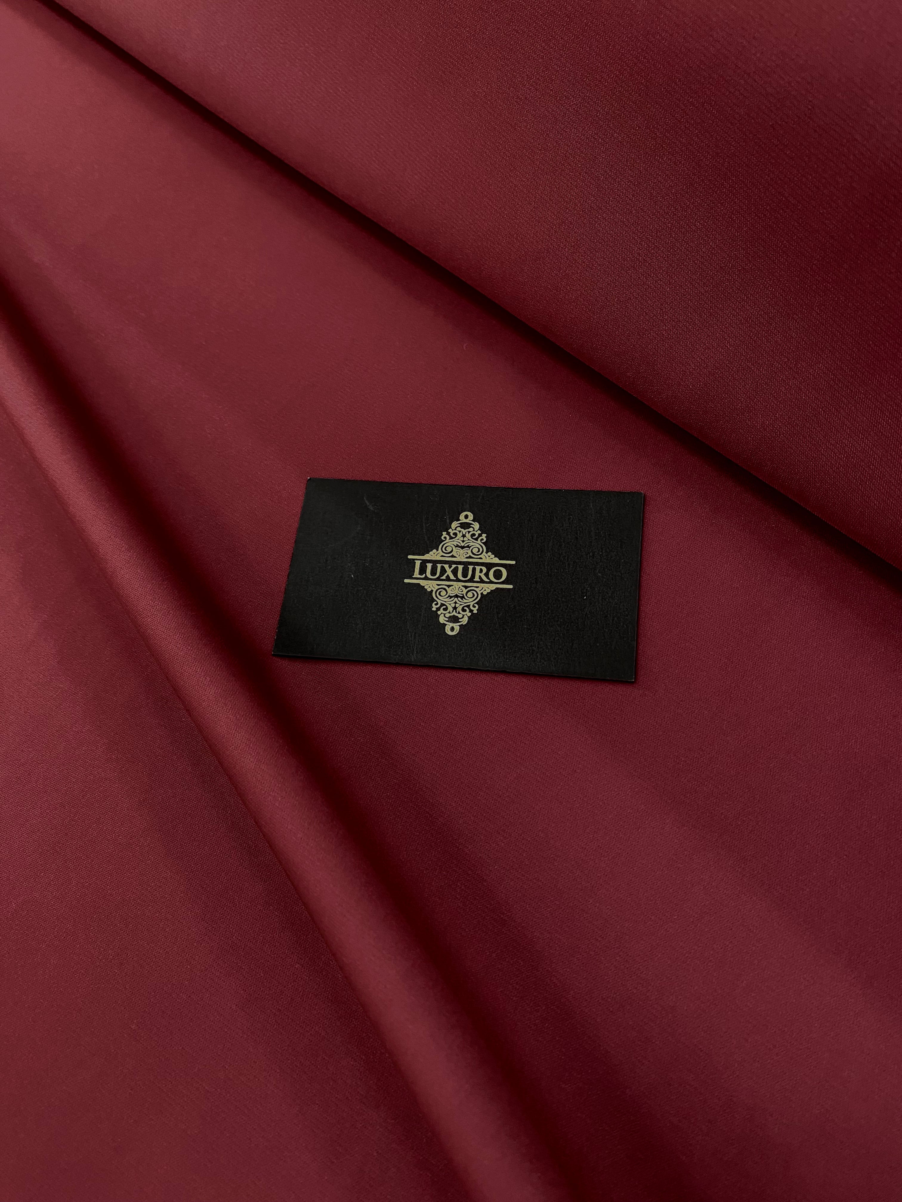 Triplu Voal Elastic Bordeaux