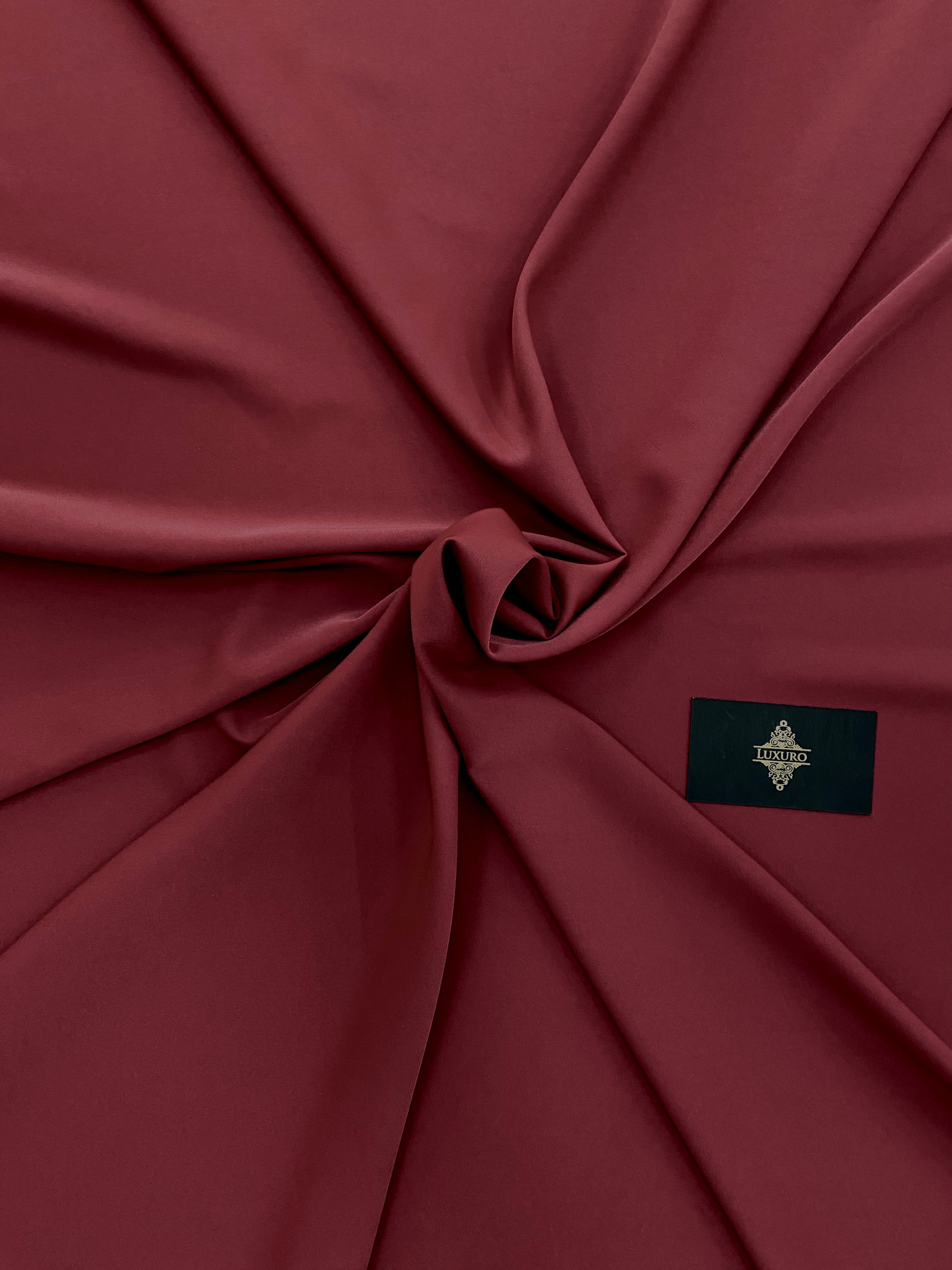 Triplu Voal Elastic Bordeaux