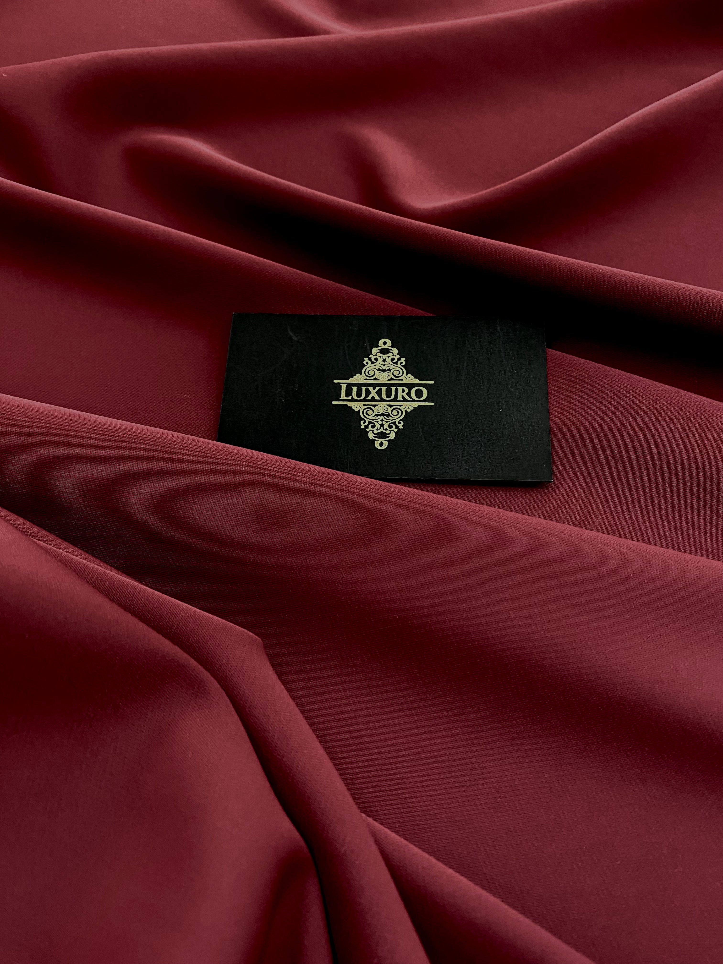 Triplu Voal Elastic Bordeaux