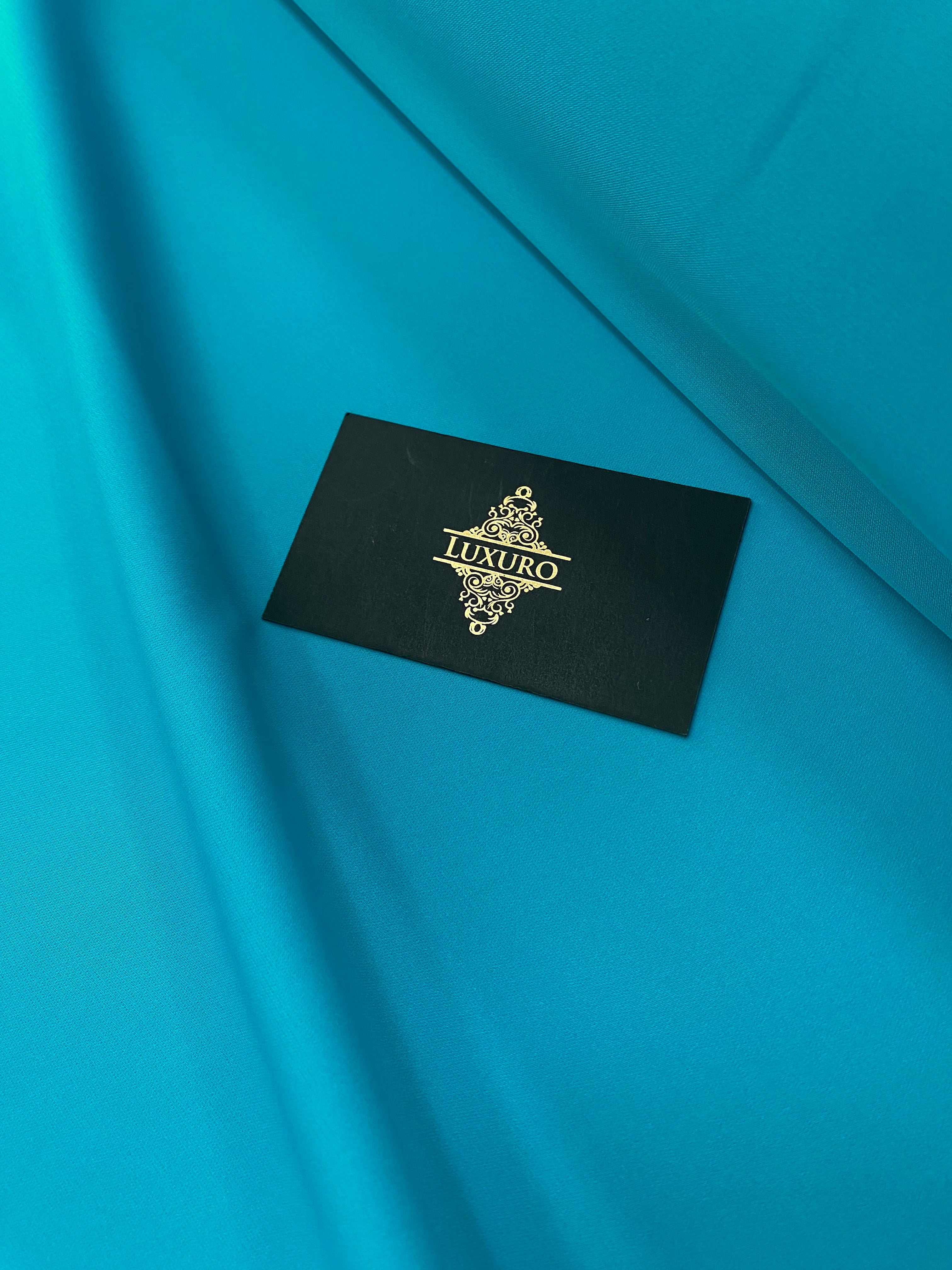 Triplu Voal Elastic Sky Blue