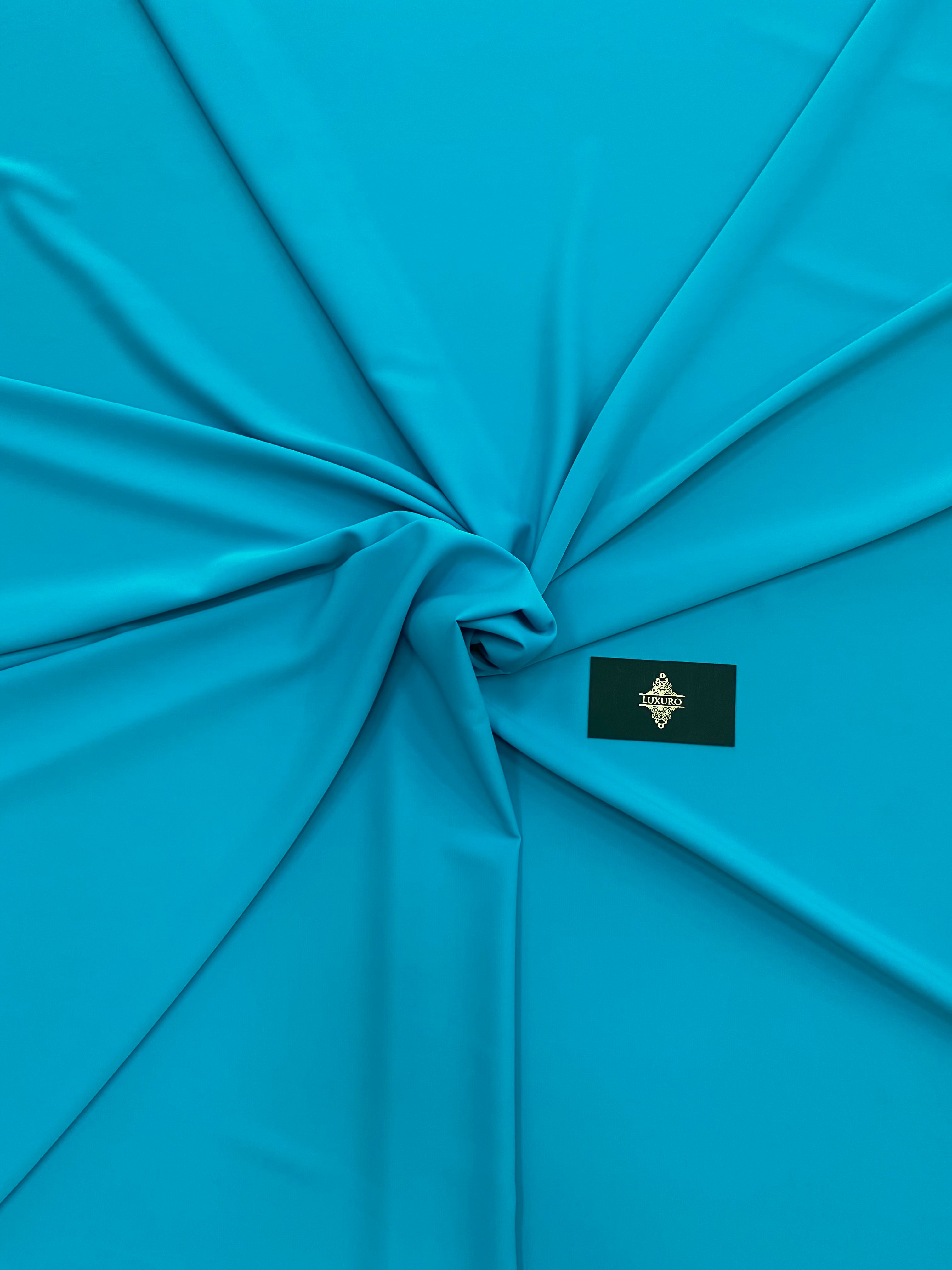 Triplu Voal Elastic Sky Blue