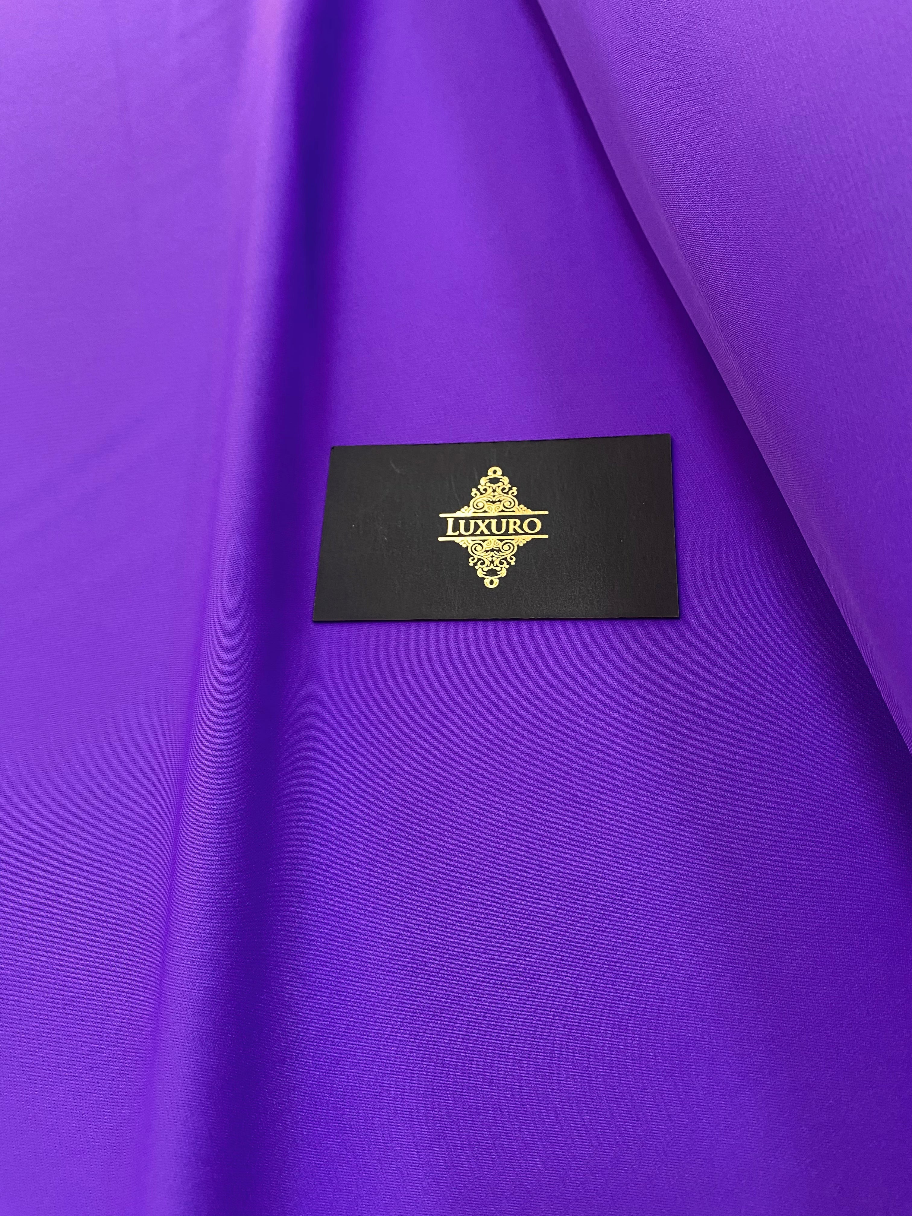 Triplu Voal Elastic Violet