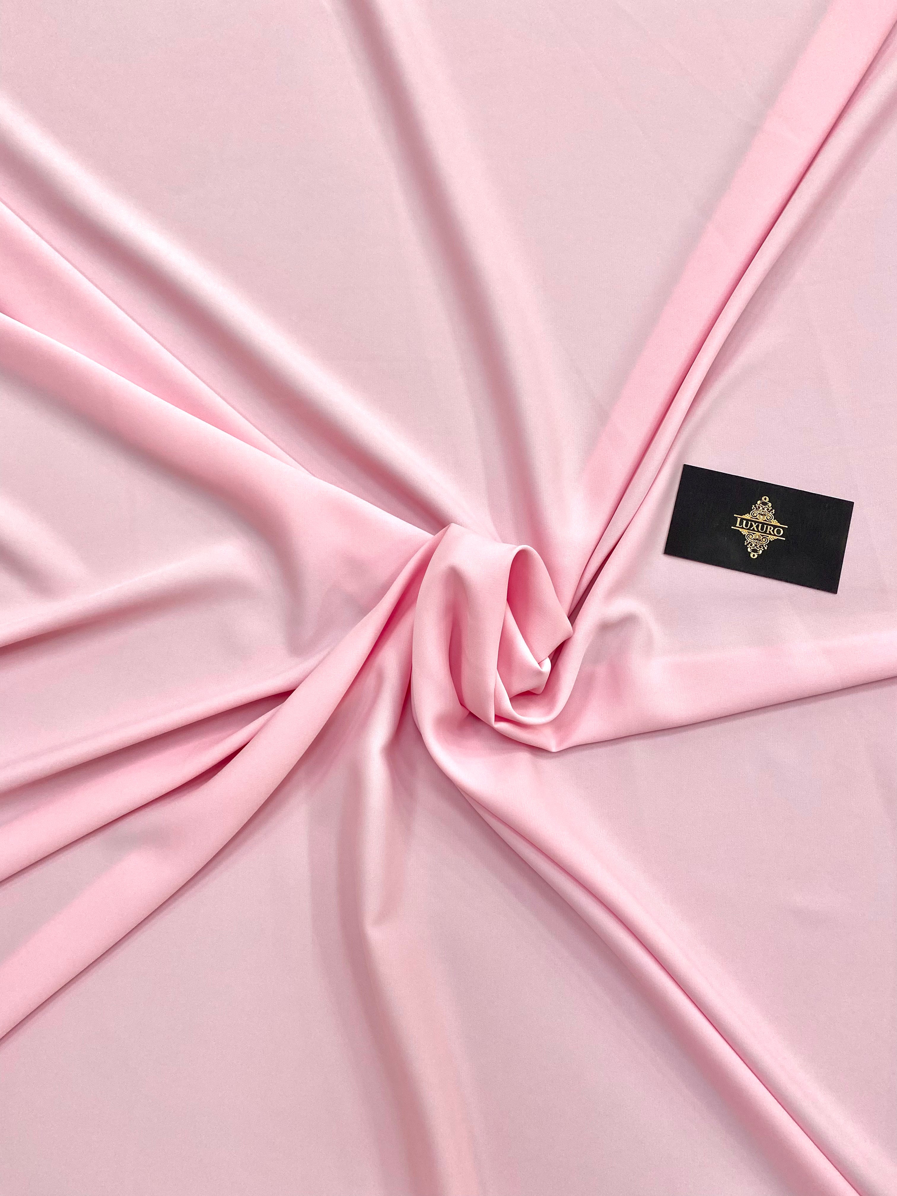 Triplu Voal Elastic Roz Deschis