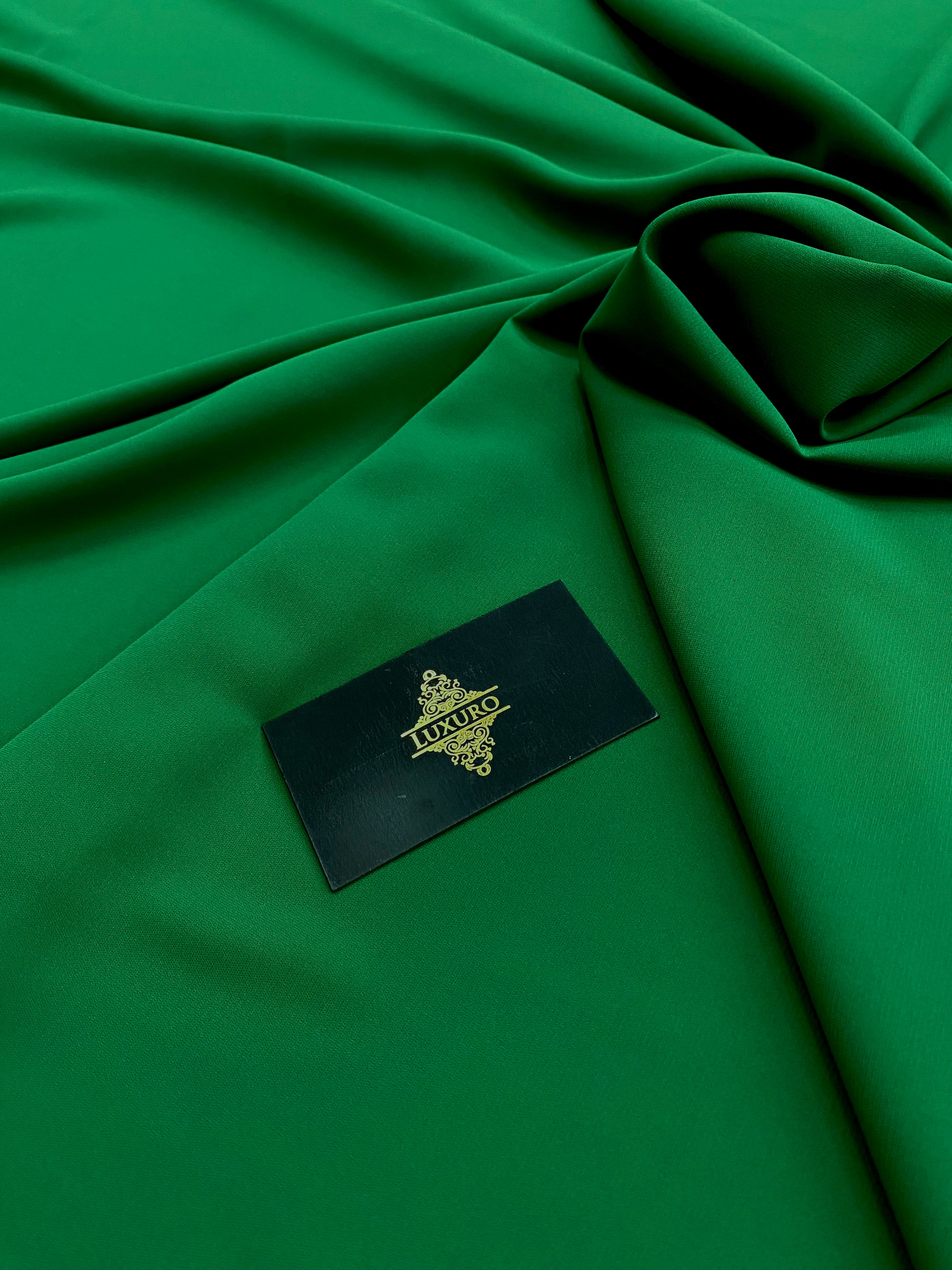 Triplu Voal Elastic Verde Smarald