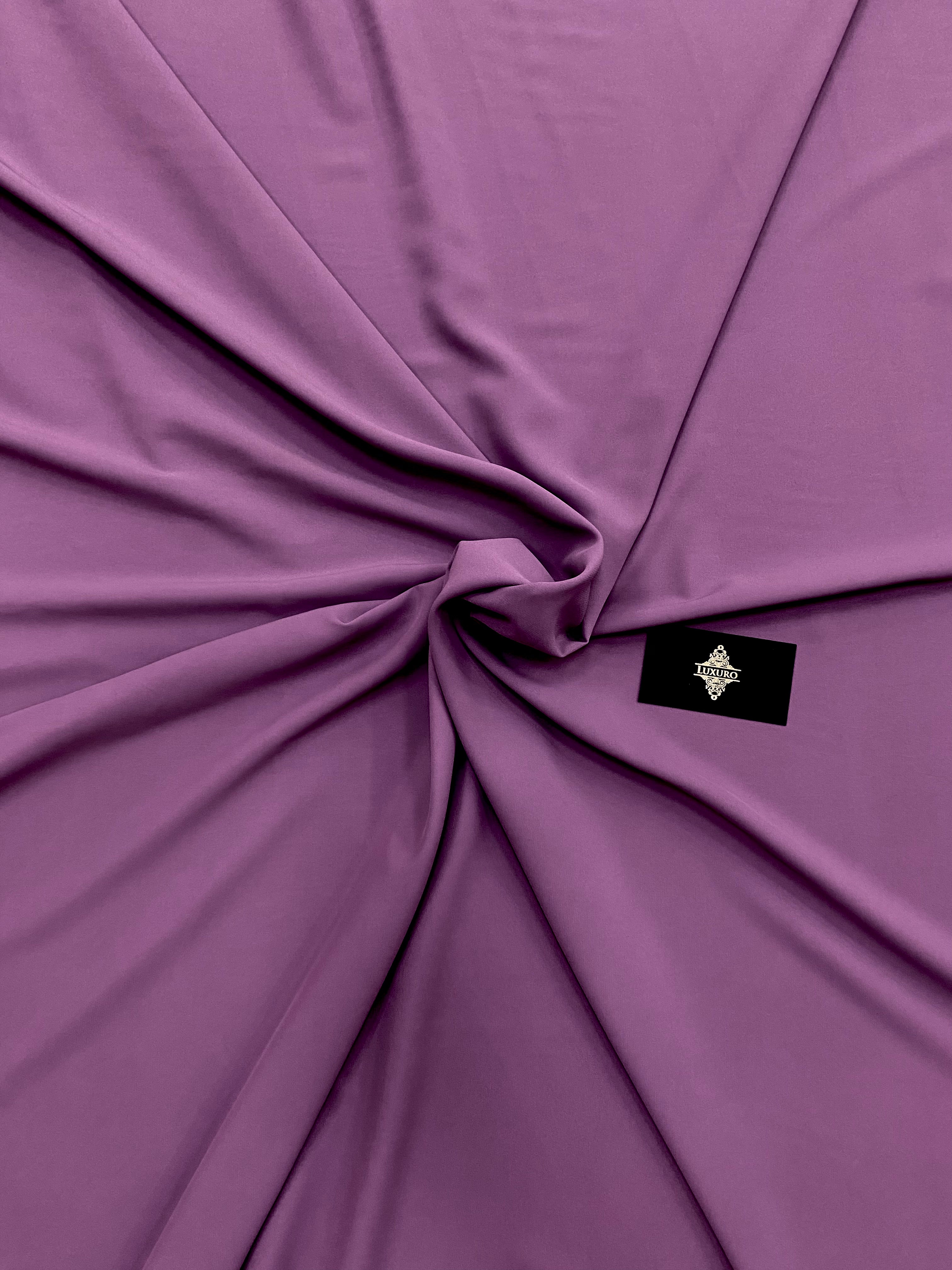 Triplu Voal Elastic Mov Pudrat