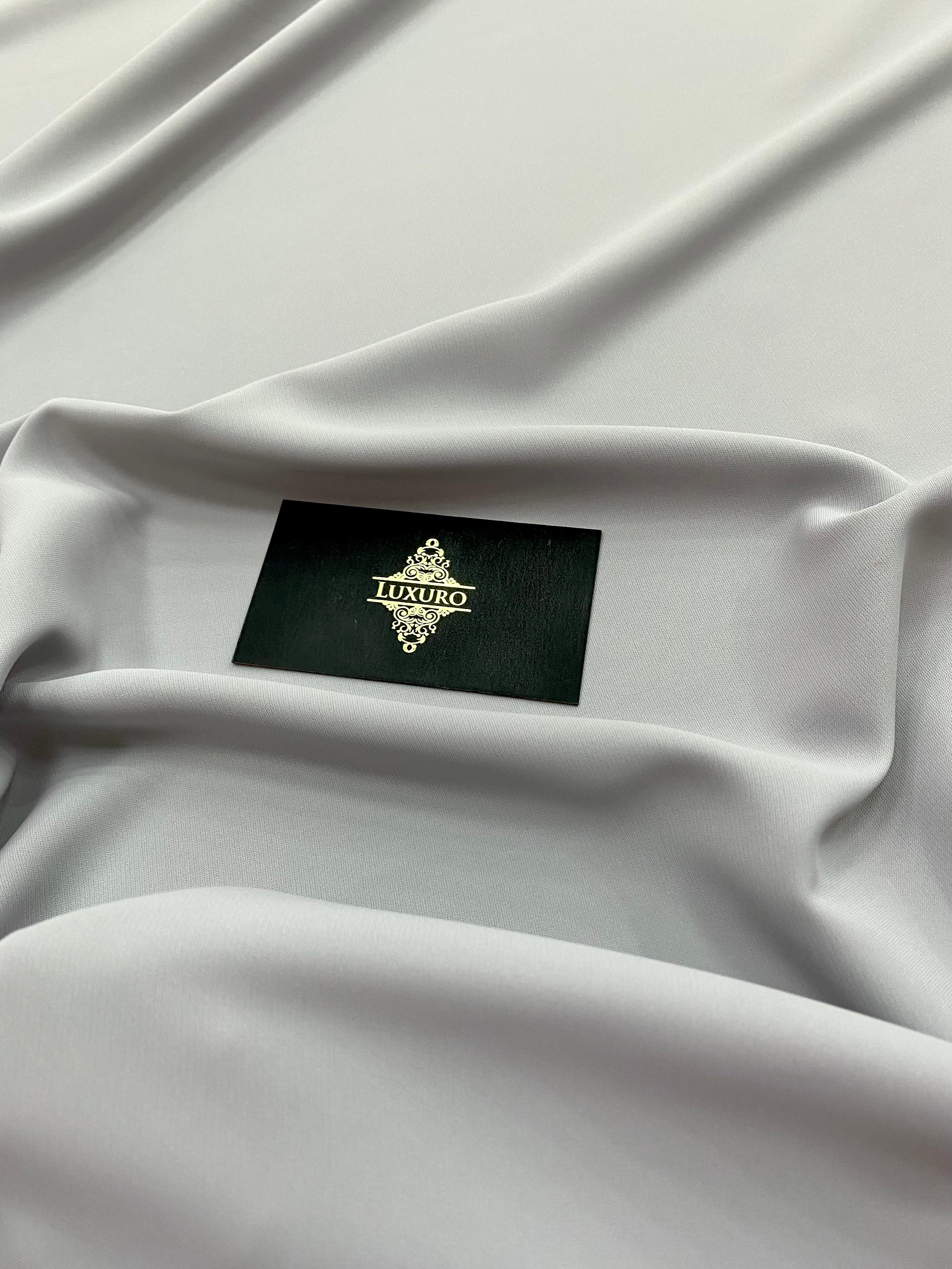 Triplu Voal Elastic Gri