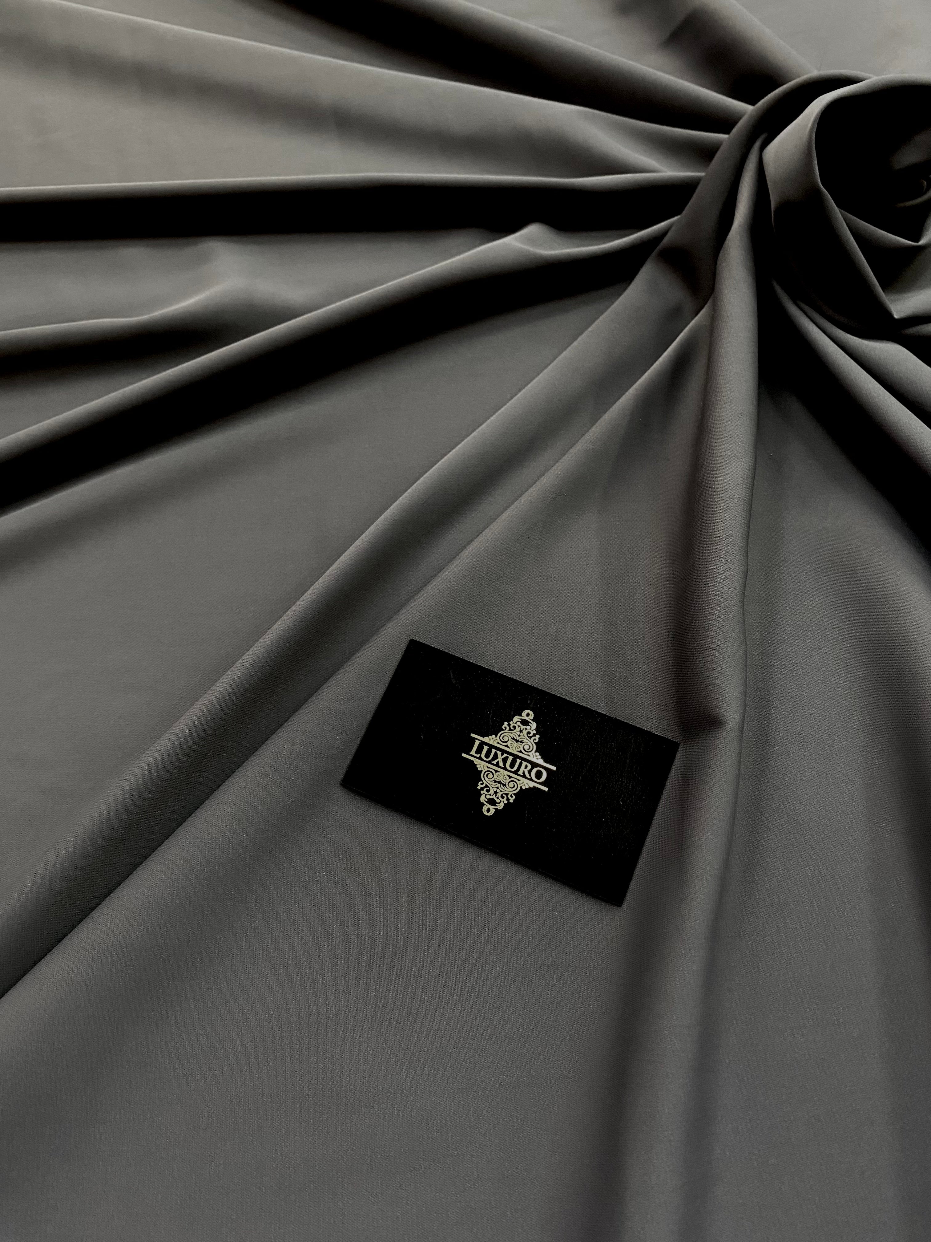 Triplu Voal Elastic Gri Antracit