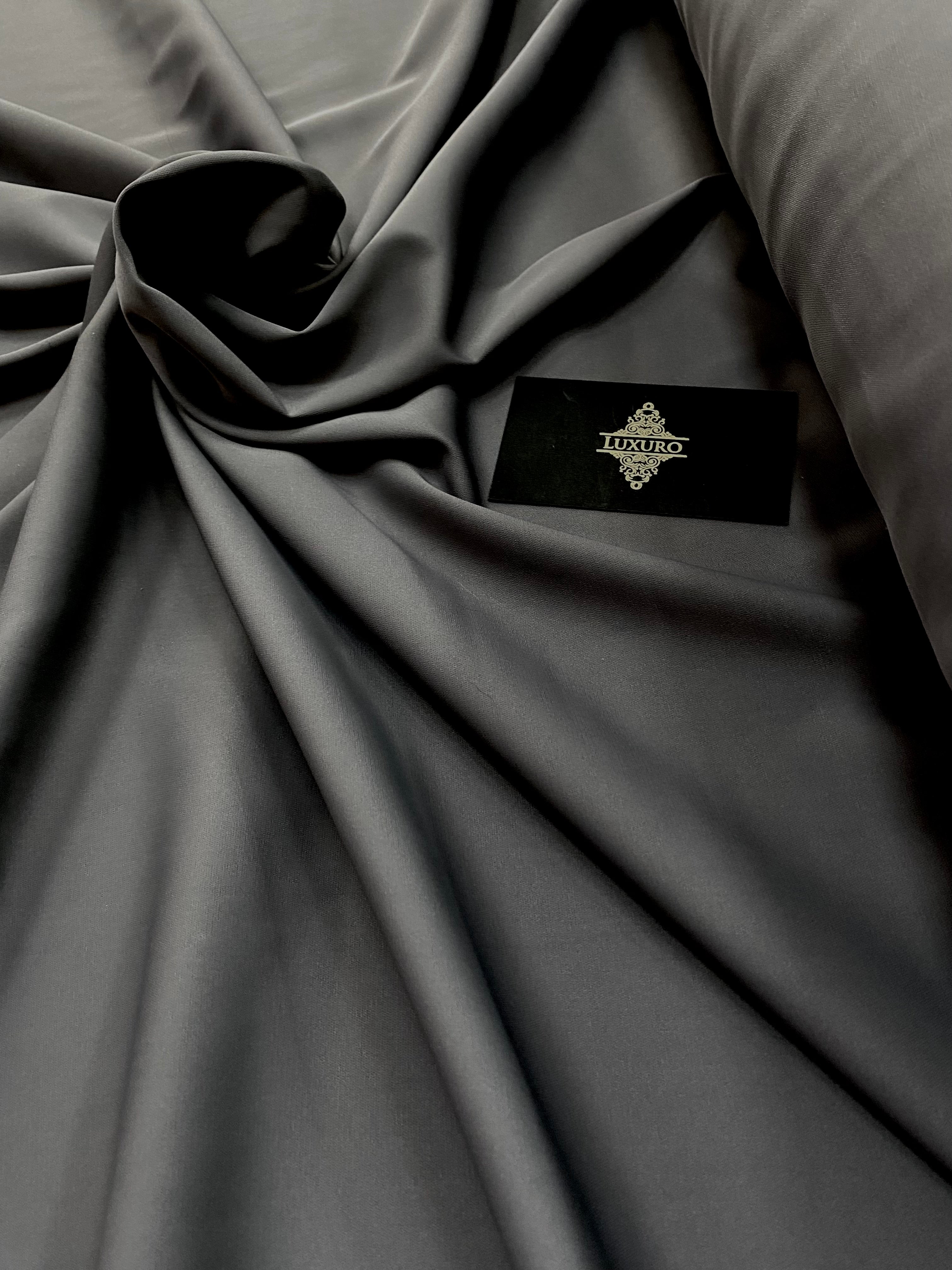 Triplu Voal Elastic Gri Antracit