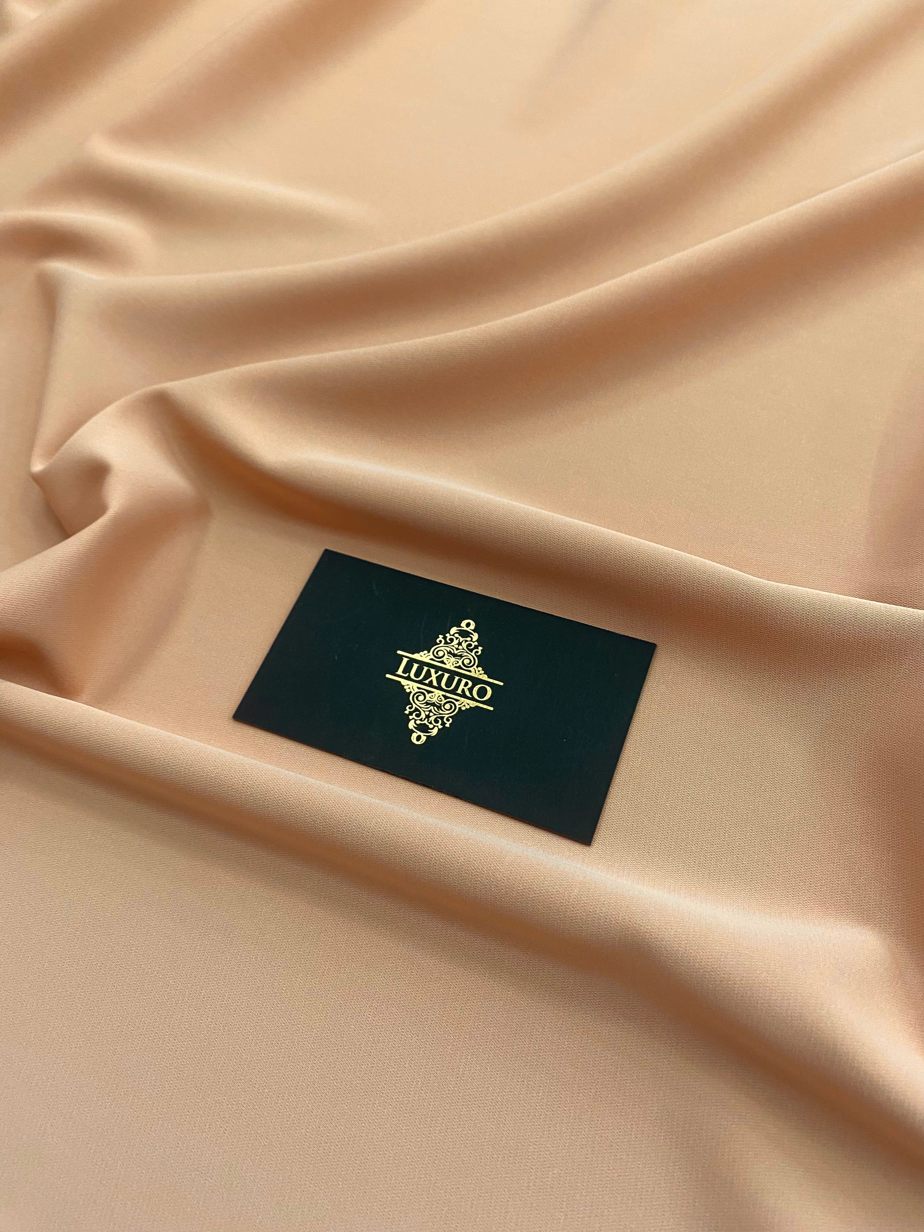 Triplu Voal Elastic Nude