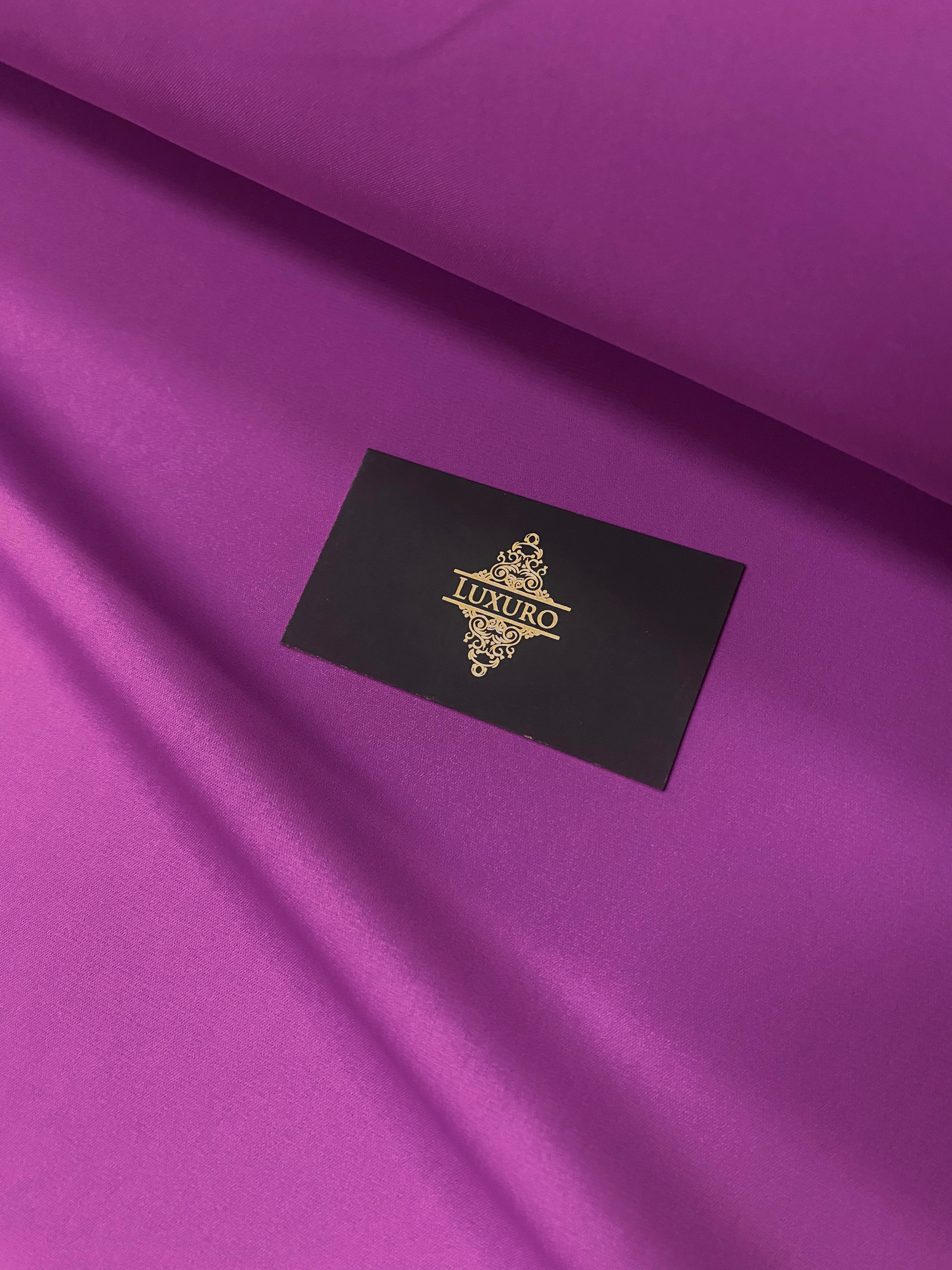 Triplu Voal Elastic Orchid