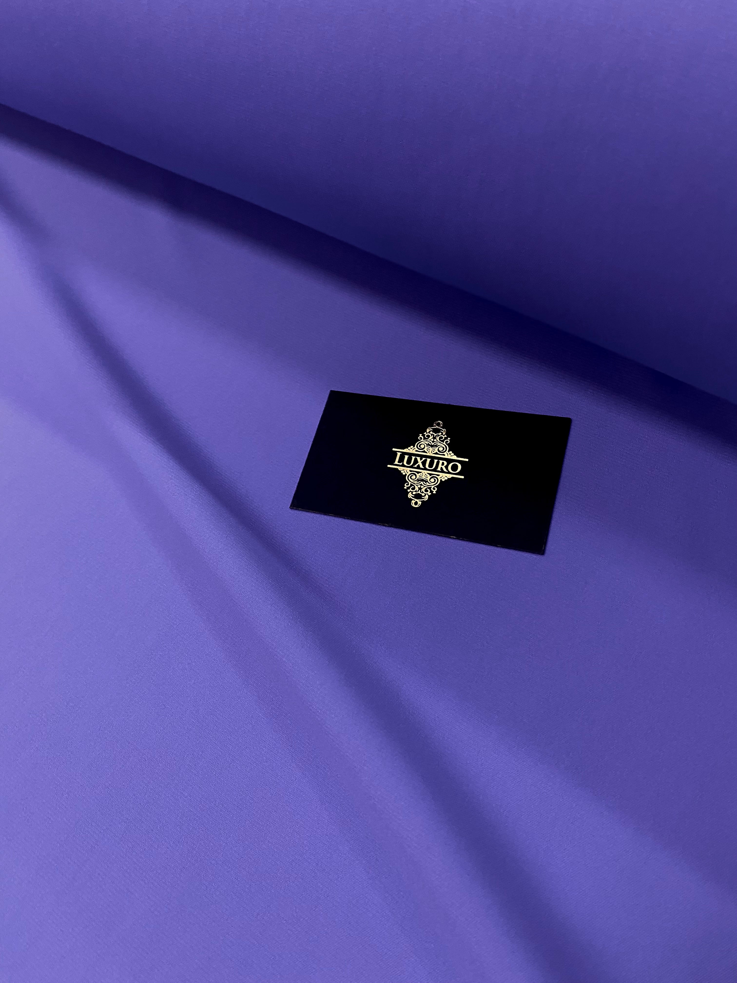 Triplu Voal Elastic Lavanda Inchis