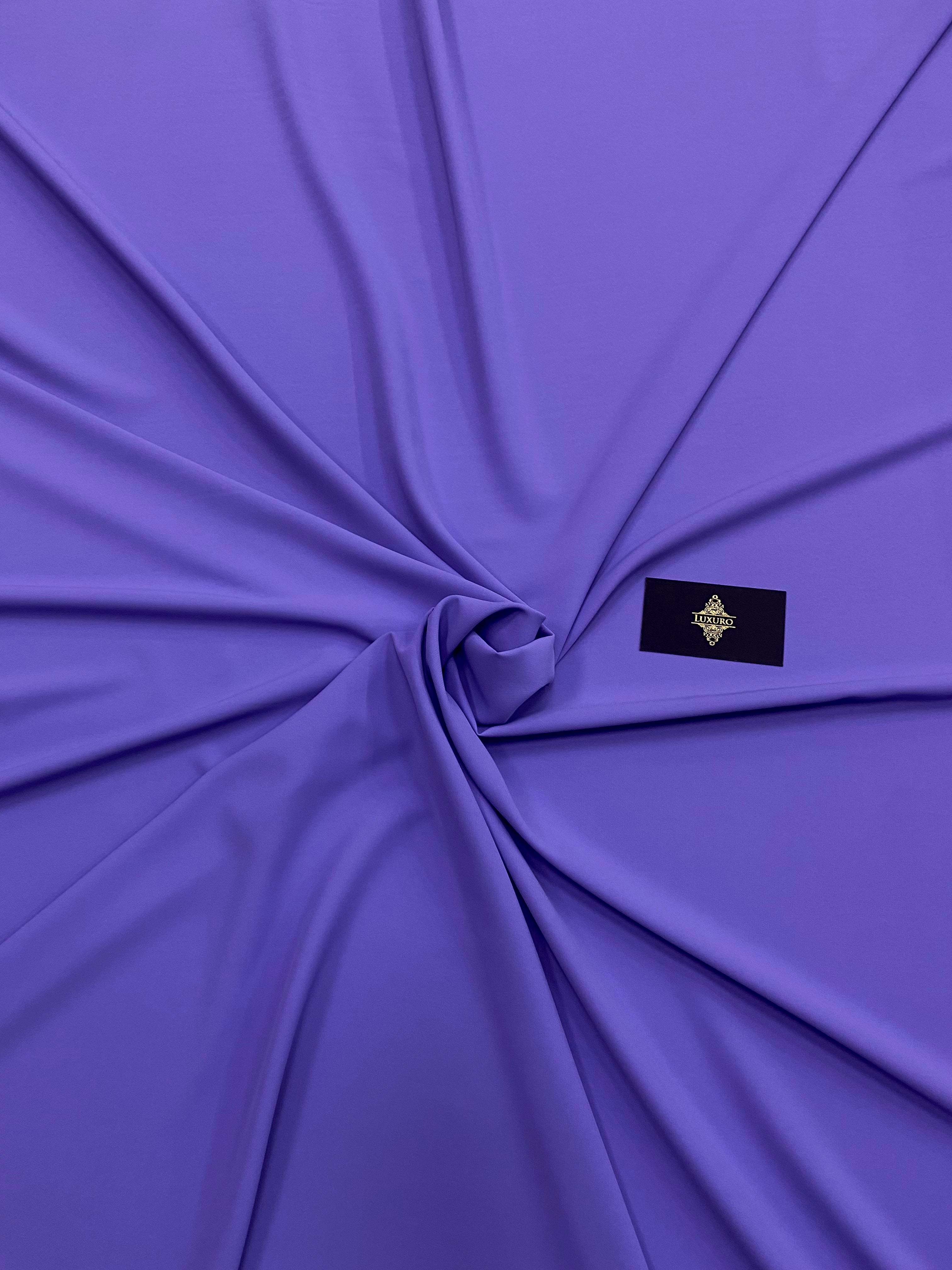 Triplu Voal Elastic Lavanda Inchis