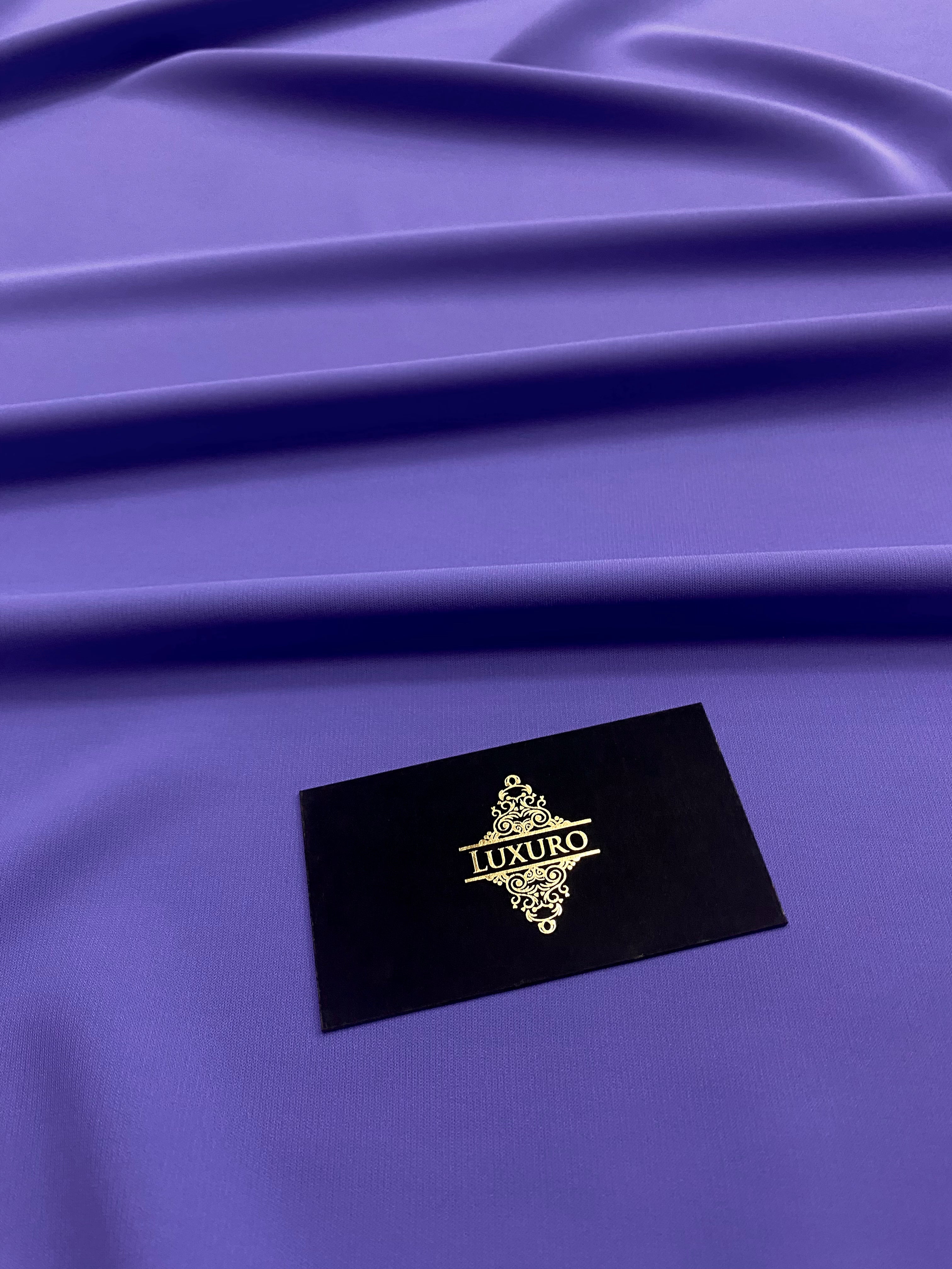 Triplu Voal Elastic Lavanda Inchis