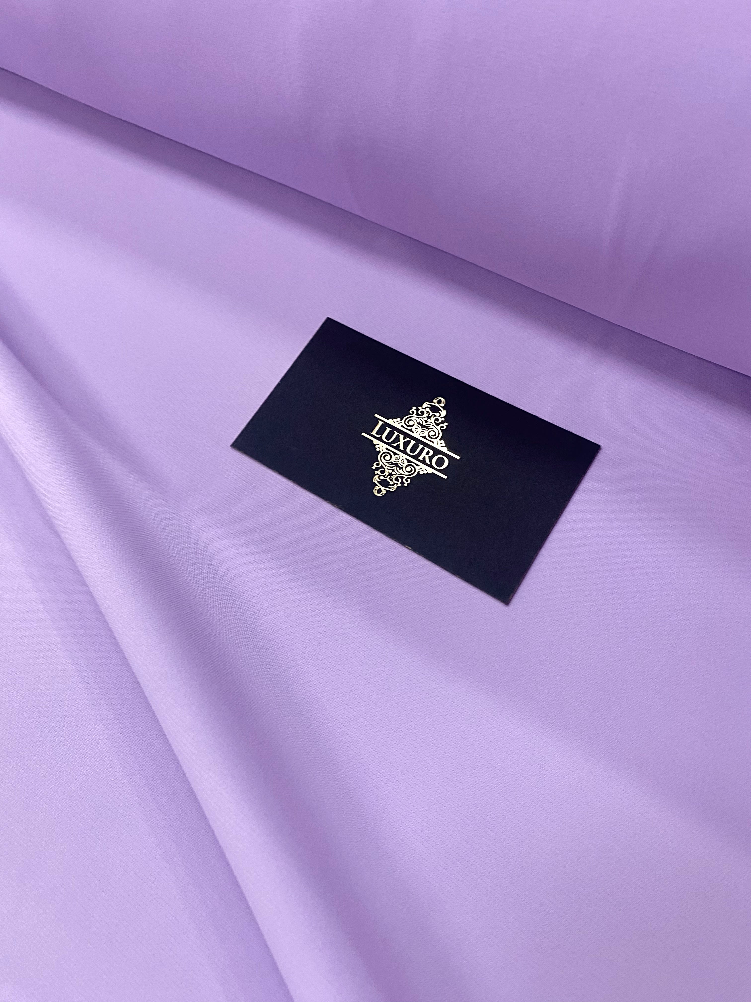 Triplu Voal Elastic Lavanda Deschis