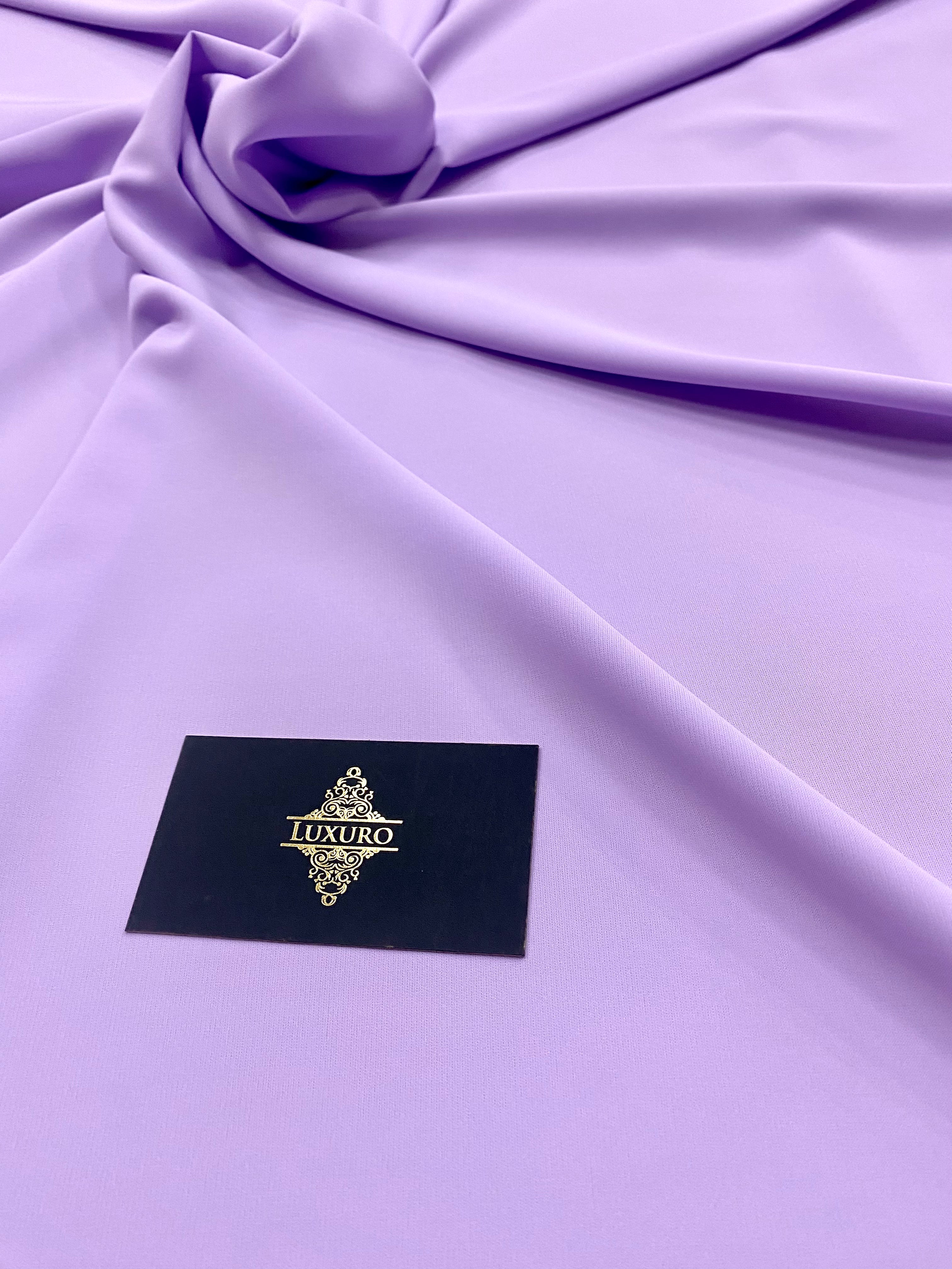 Triplu Voal Elastic Lavanda Deschis