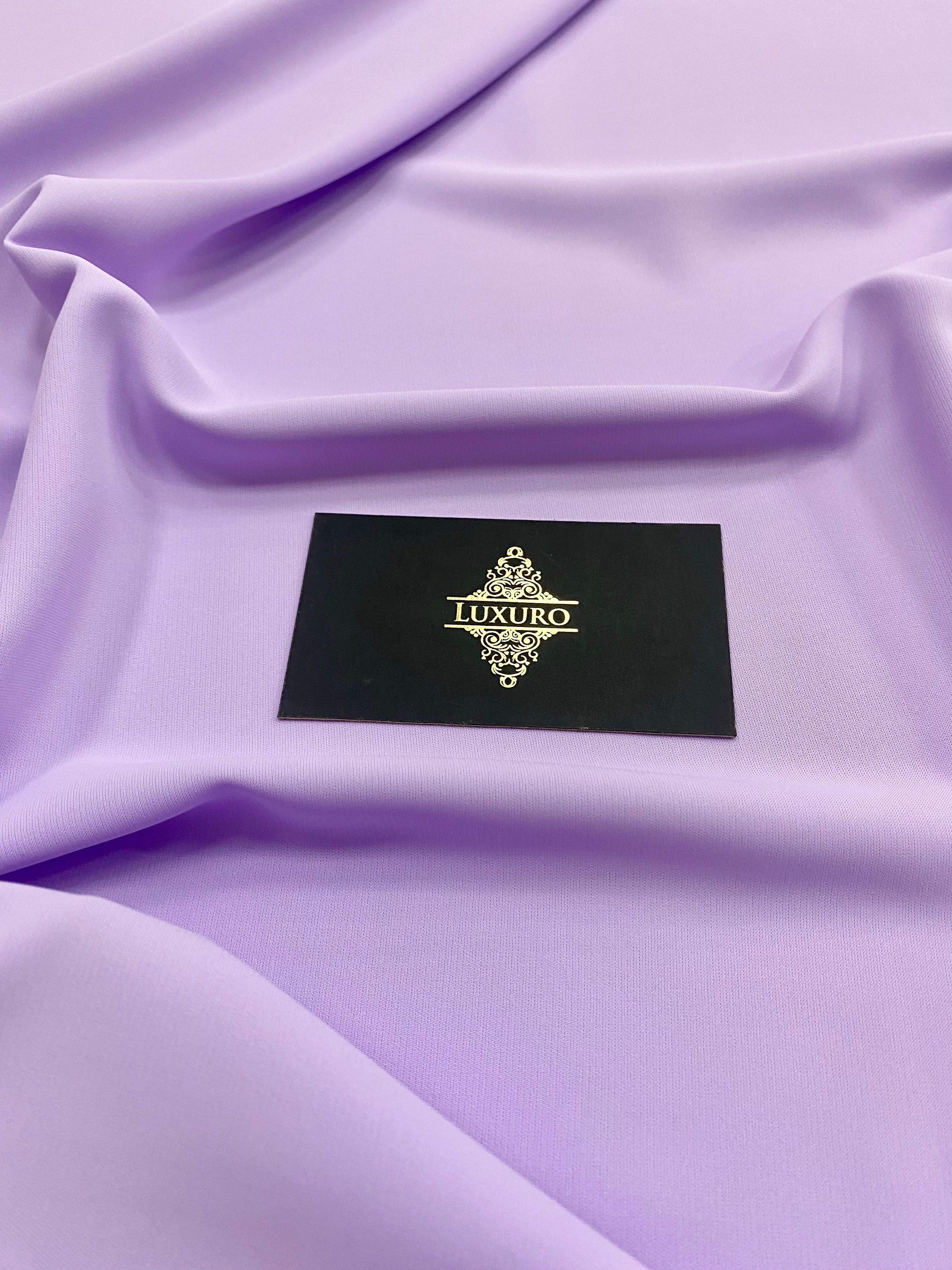 Triplu Voal Elastic Lavanda Deschis