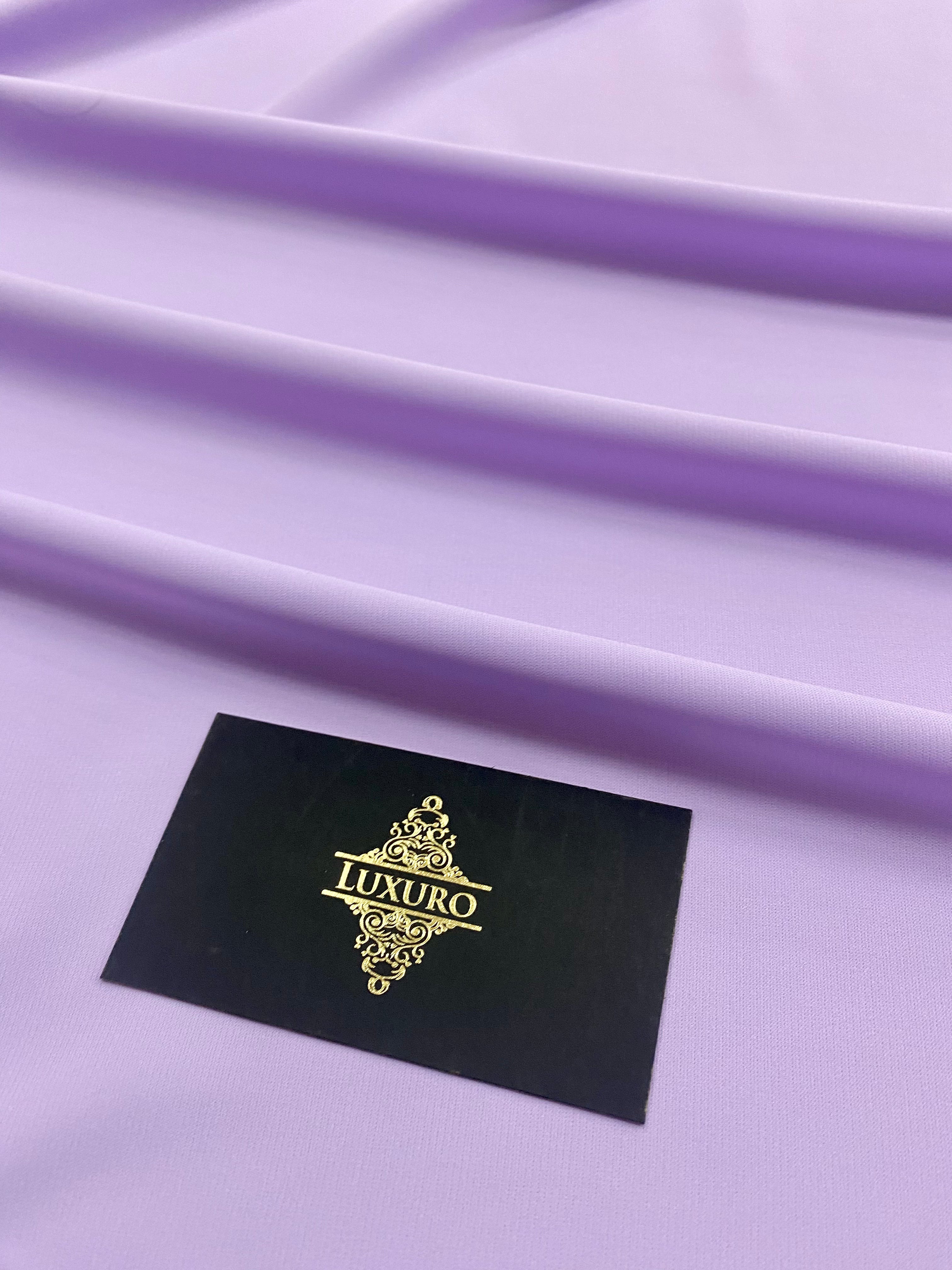 Triplu Voal Elastic Lavanda Deschis