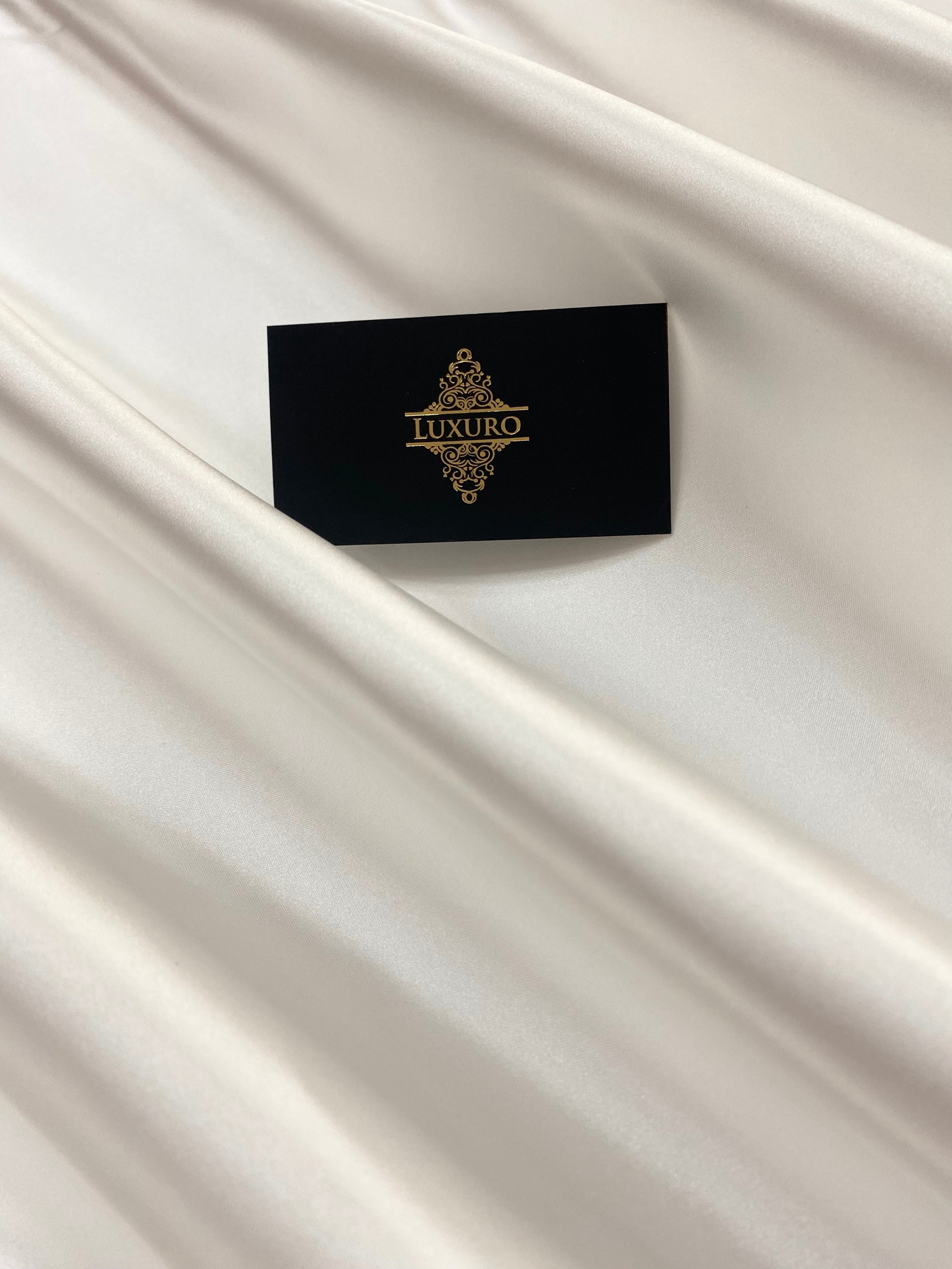 Tafta Fixa Duchesse Ivory - 3 m Latime
