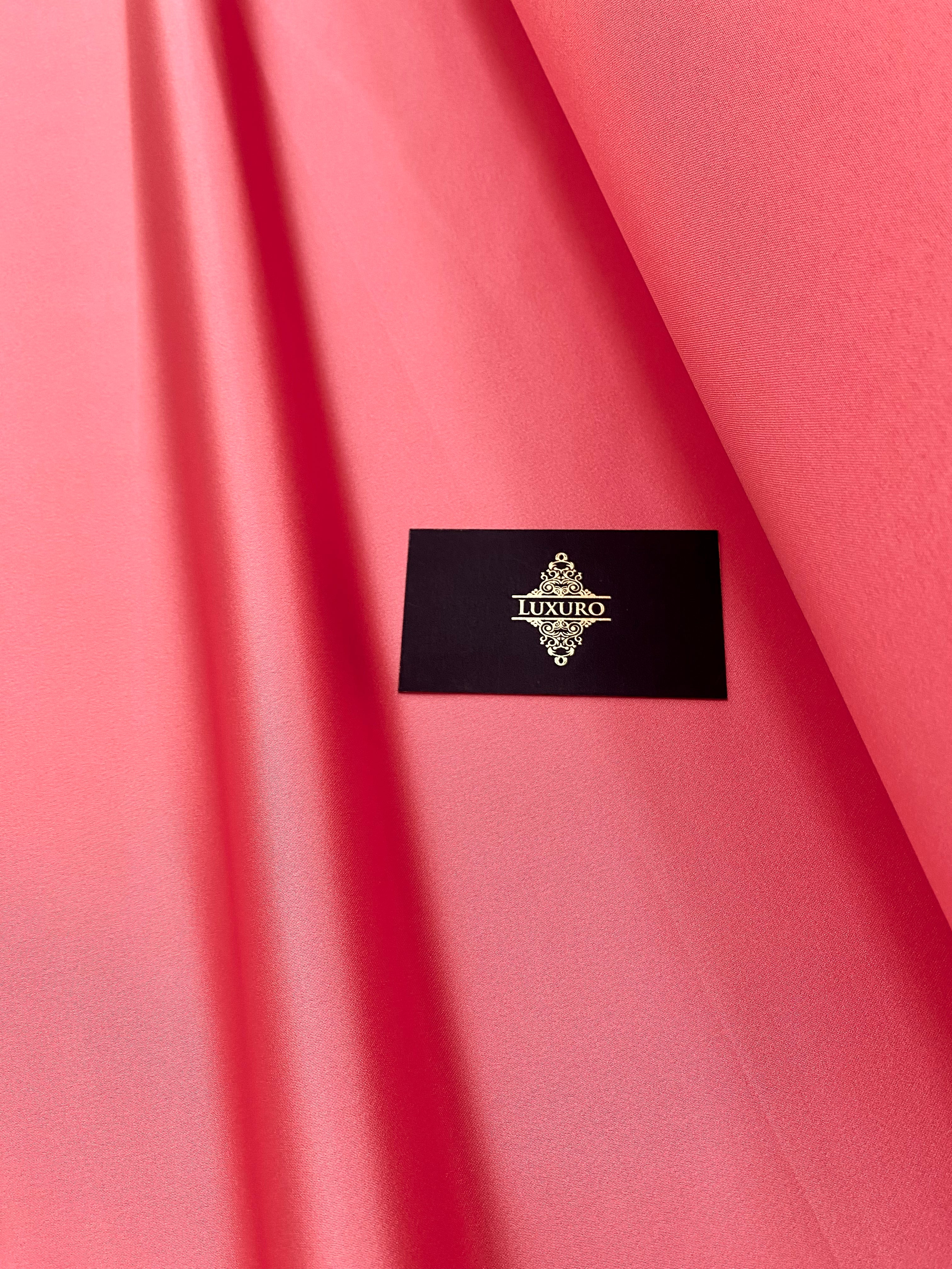 Tafta Fixa Premium Sidefata Roz Coral