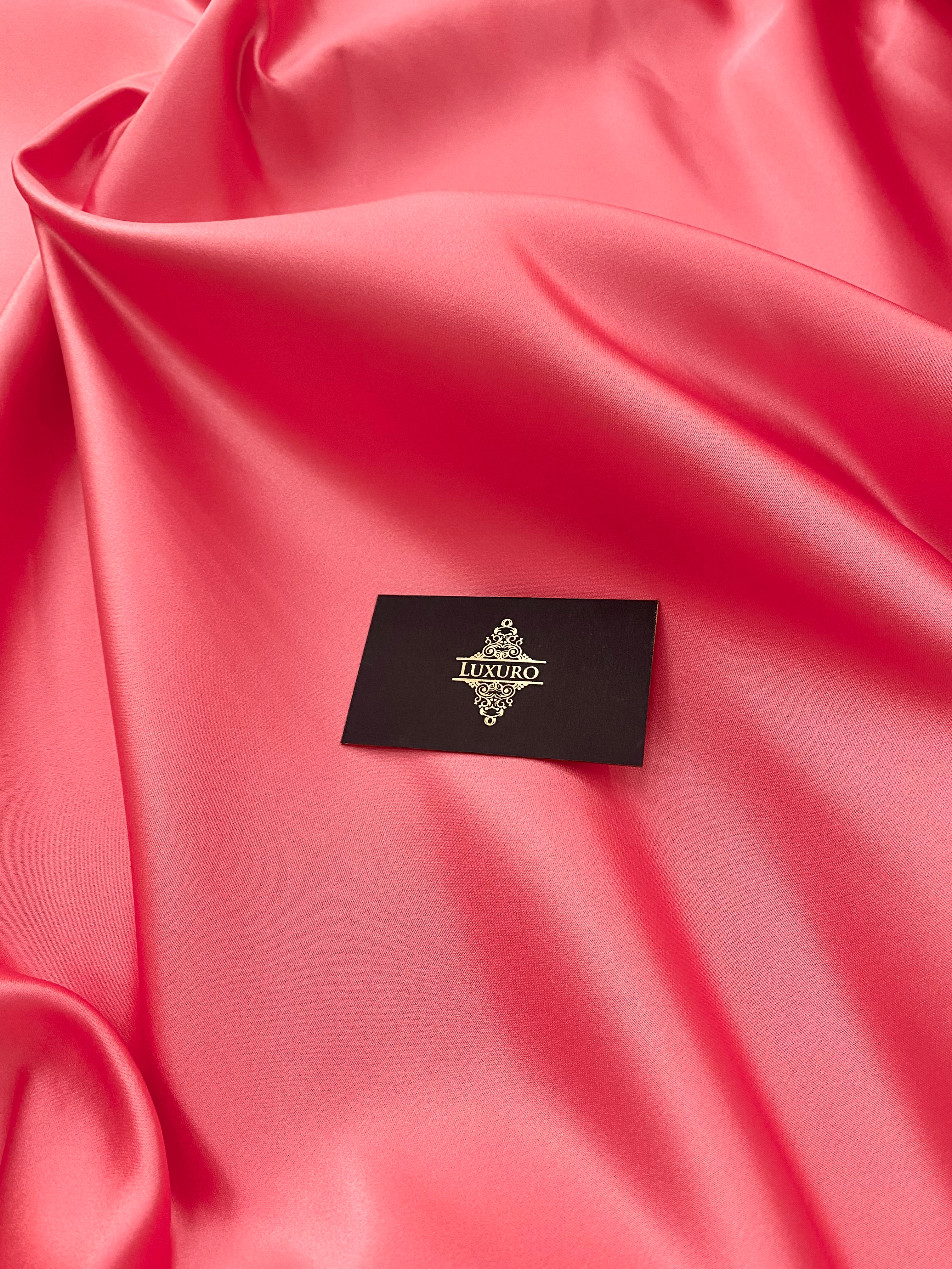 Tafta Fixa Premium Sidefata Roz Coral