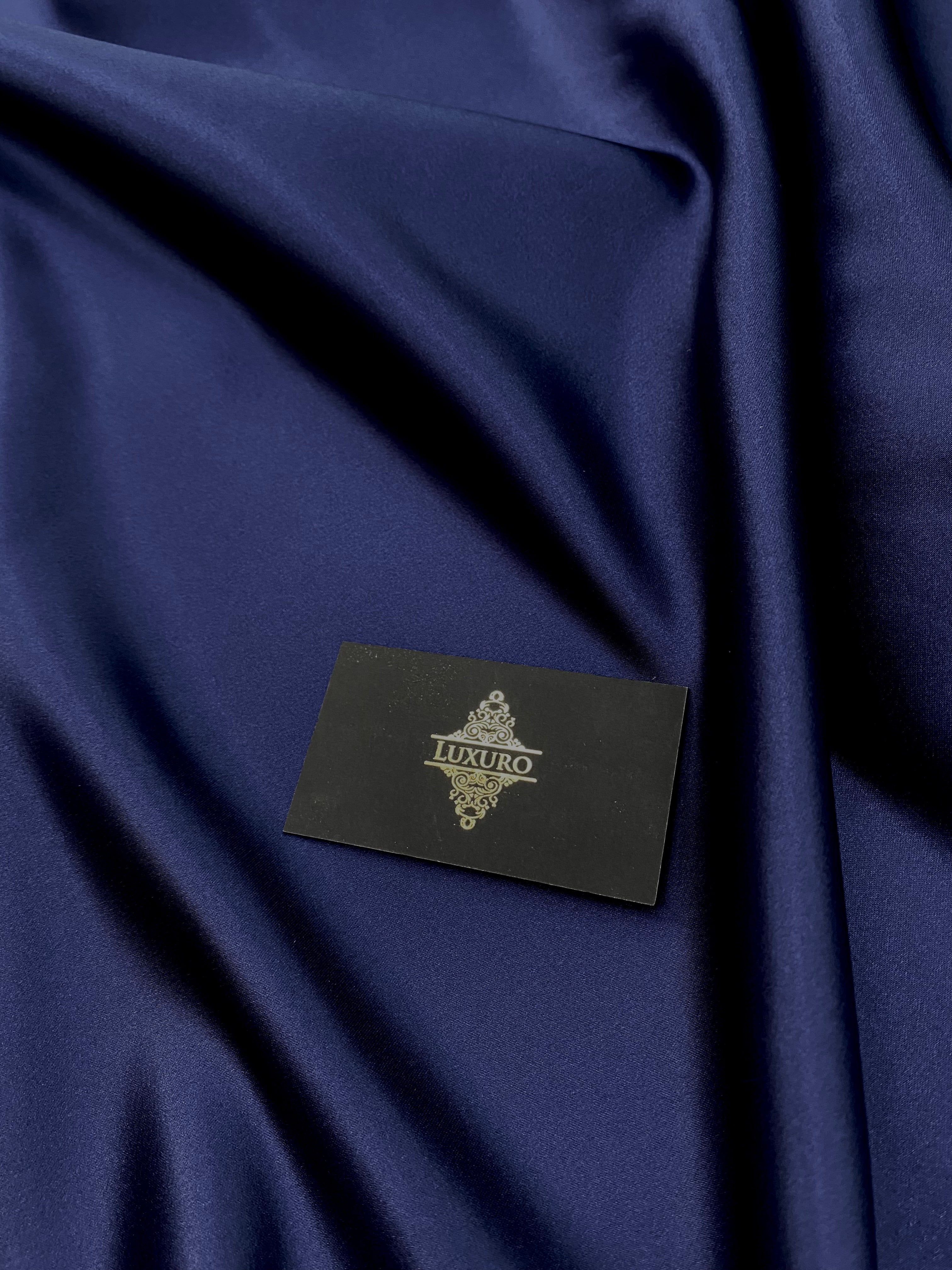 Tafta Fixa Premium Sidefata Bleumarin