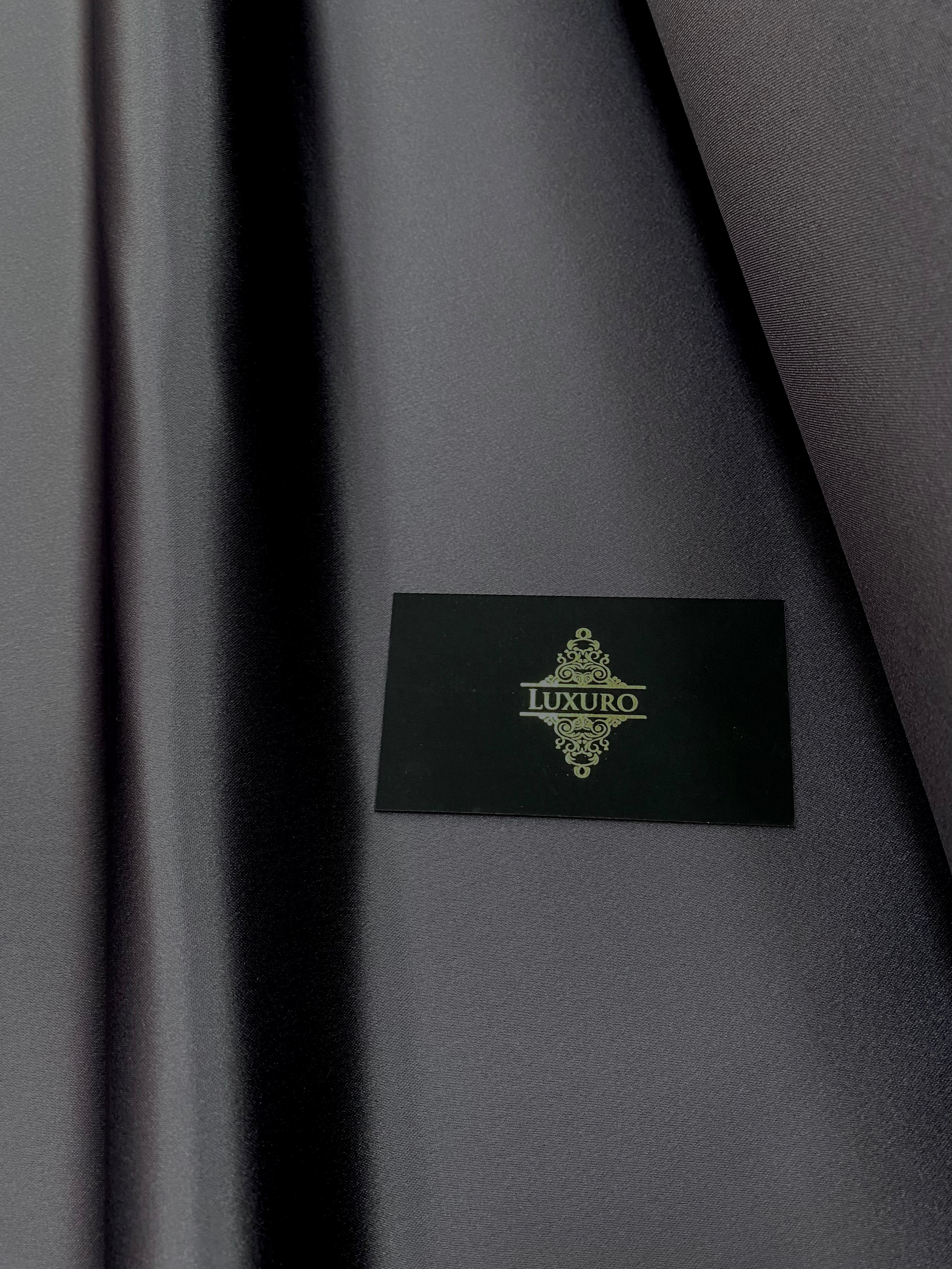 Tafta Fixa Premium Sidefata Gri Antracit
