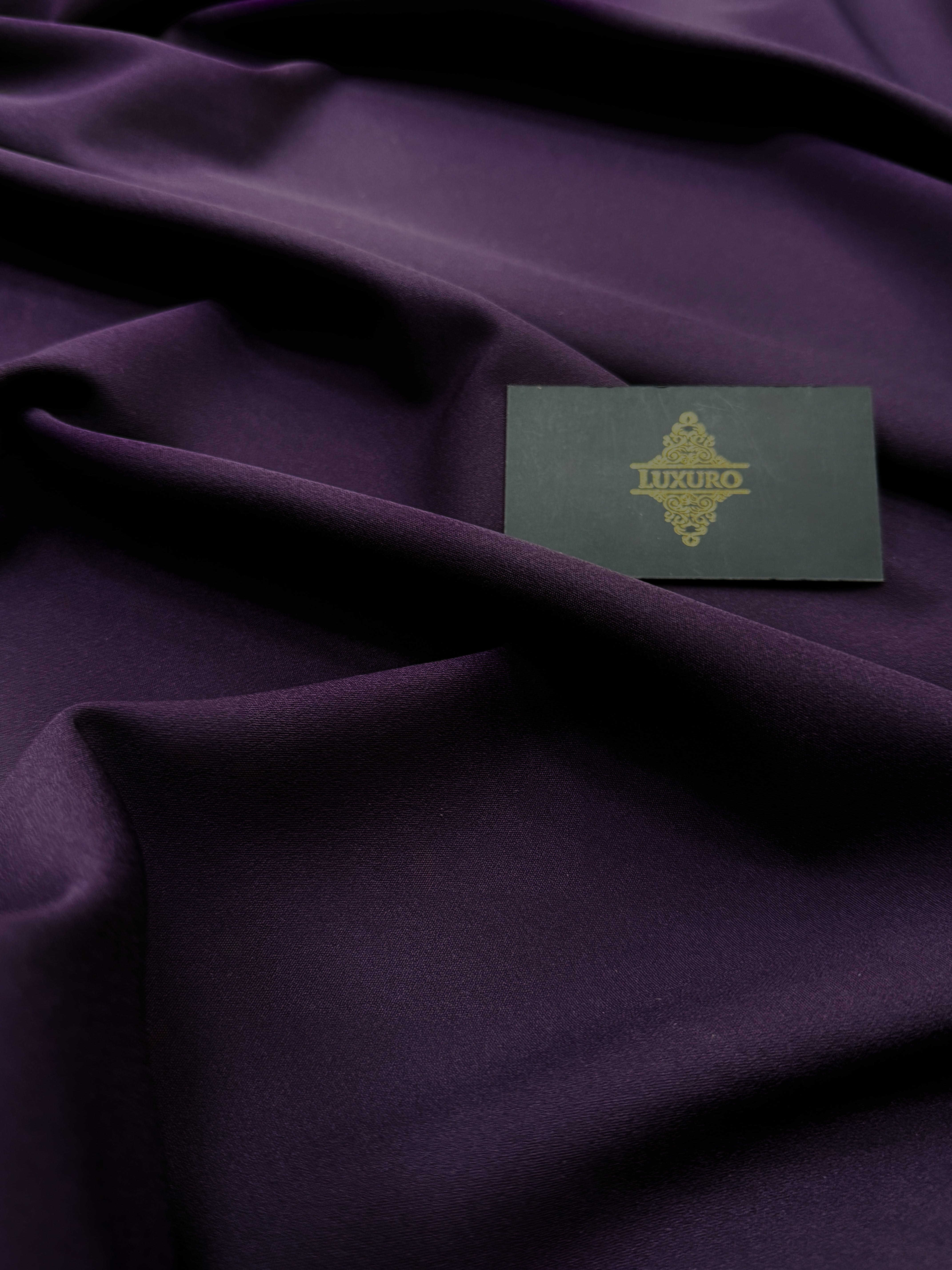 Barbie Premium Elastic Crepe Dark Purple