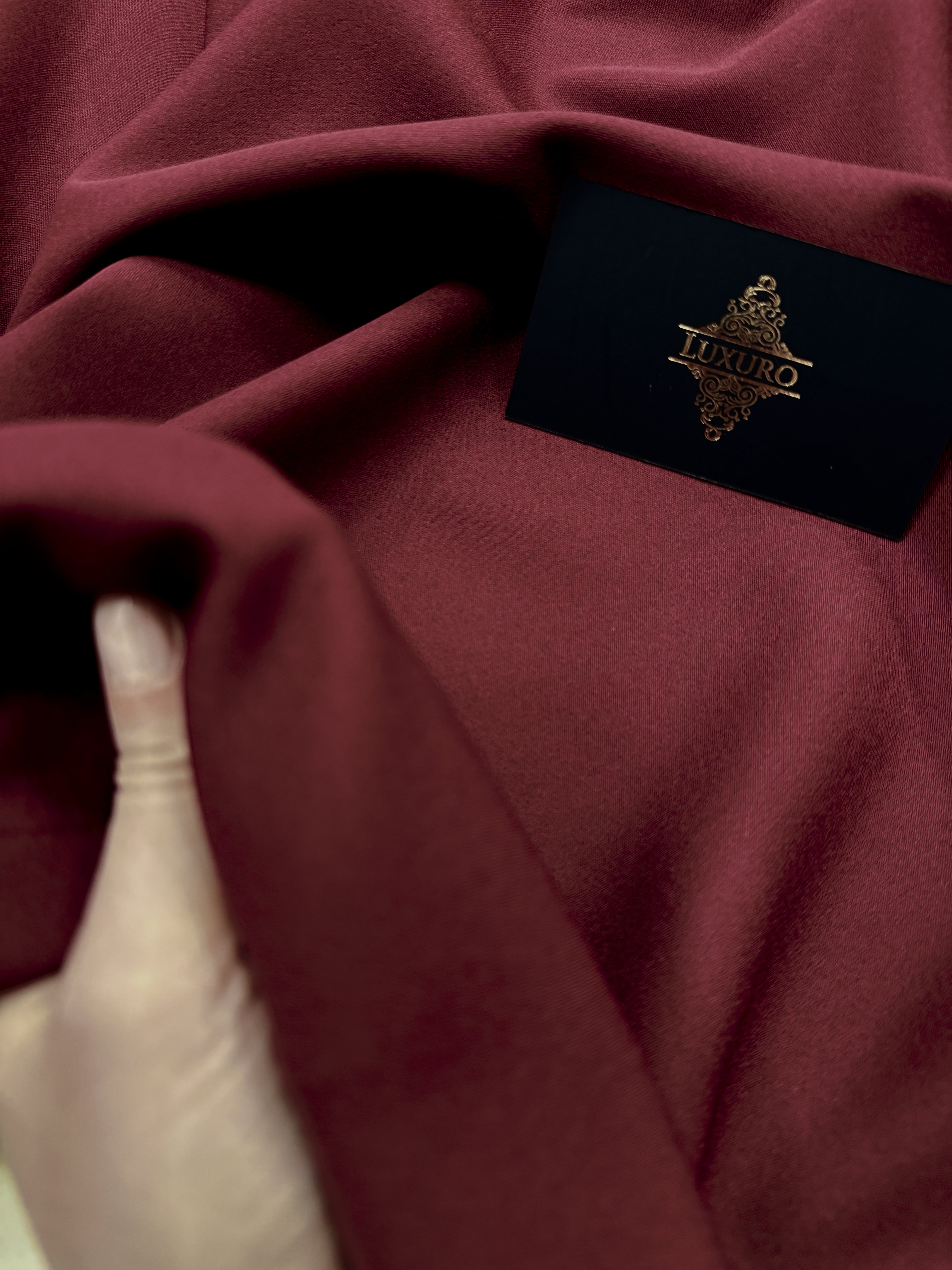 Crep Elastic Barbie Premium Bordeaux