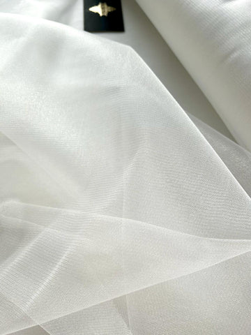 Tulle Perlat Ivory- 3 m Latime