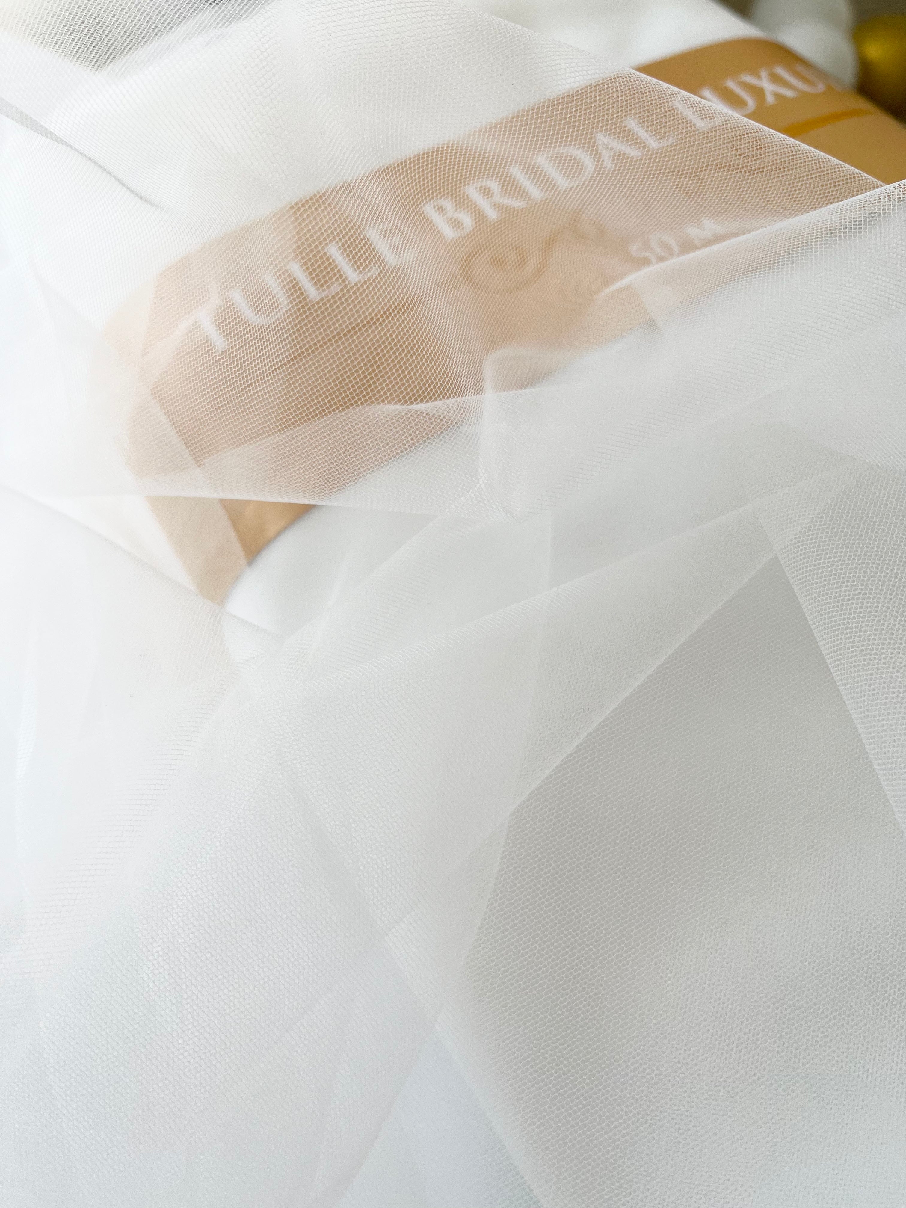 Tulle Bridal Ivory - 3 m Latime
