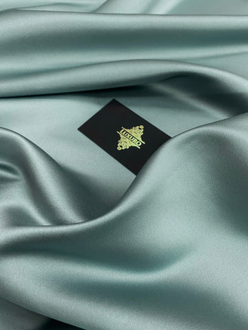 Tafta Fixa Premium Sidefata Verde Ou-de-Rata