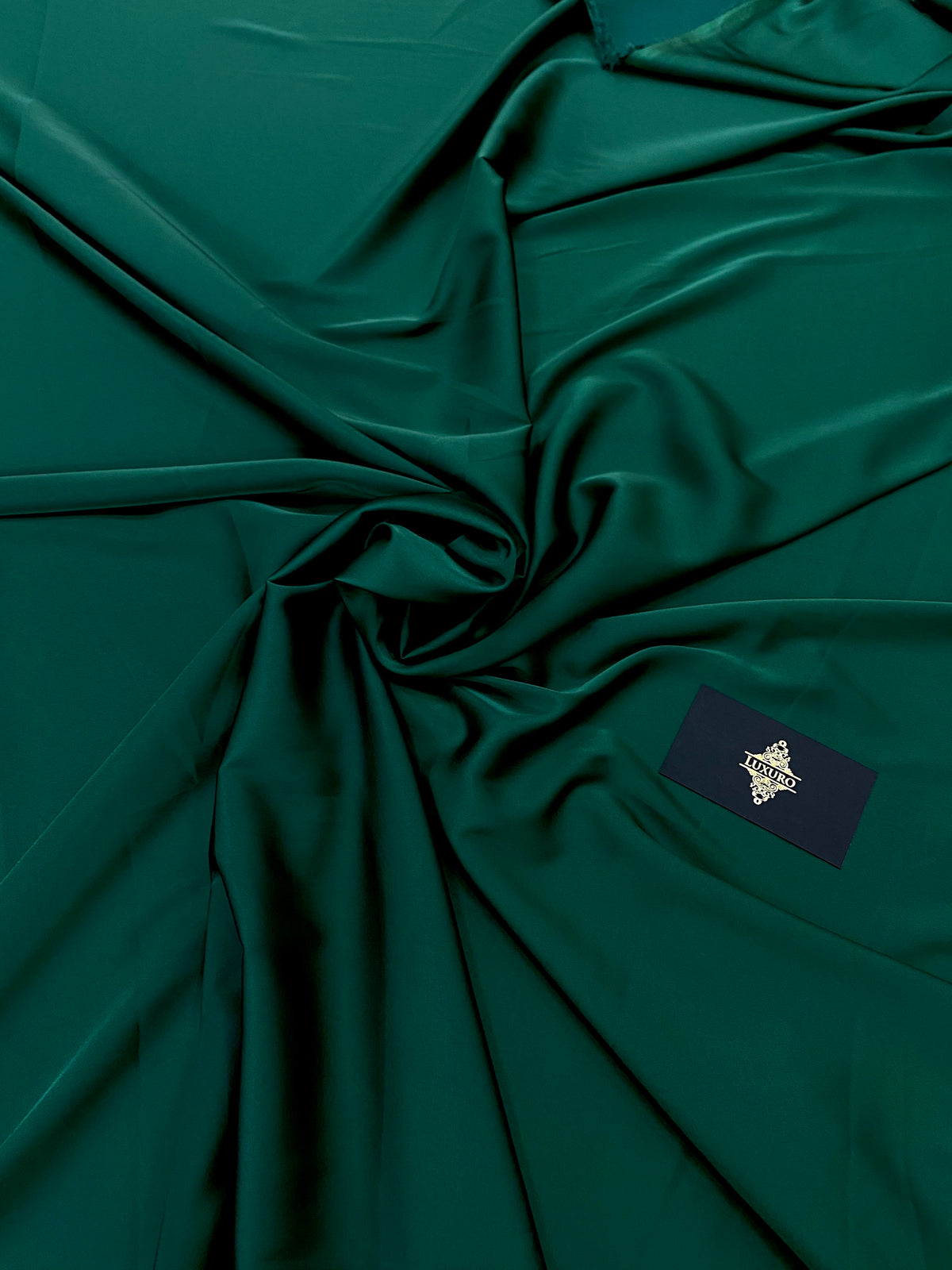 Satin Elastic Matasos Premium Verde Smarald