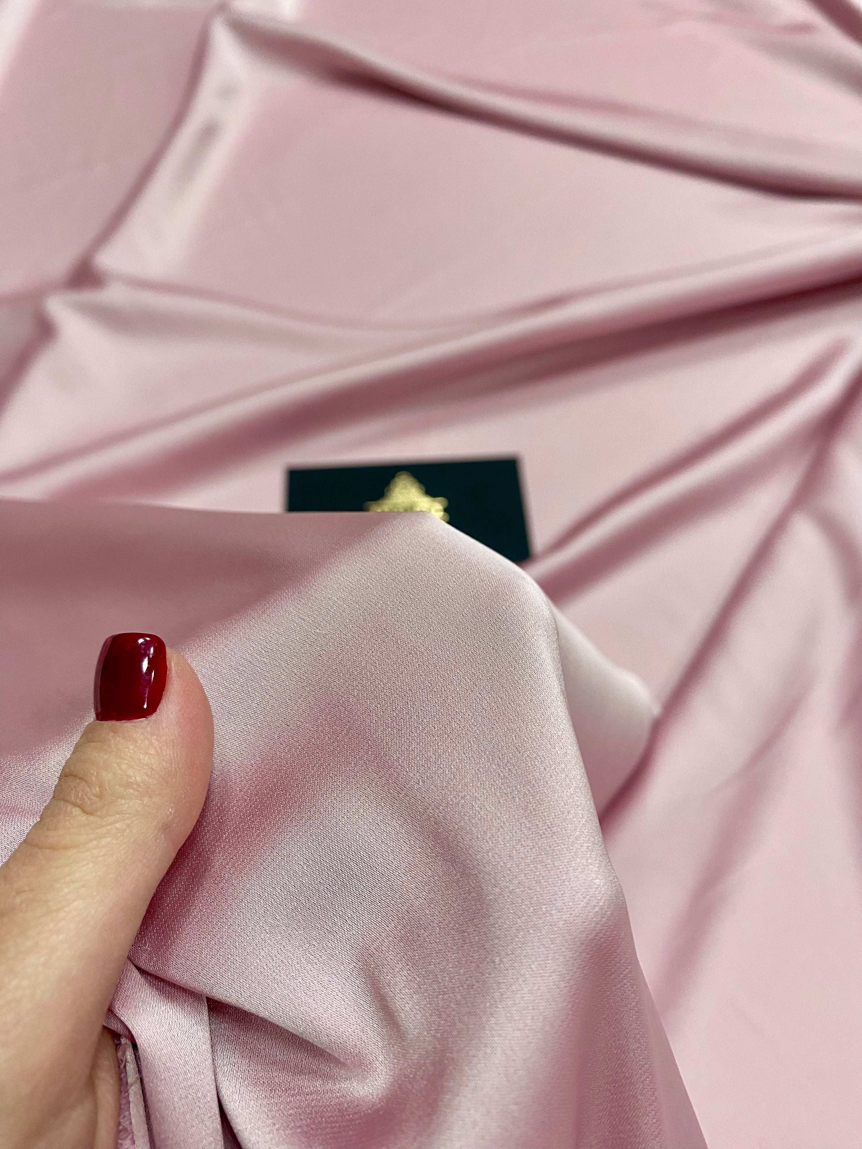 Color Roz Prafuit Satin Elastic Matasos Premium Roz Prafuit – Luxuro