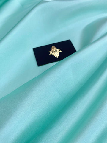 Tafta Fixa Premium Sidefata Turcoaz