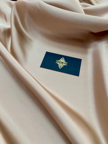 Tafta Fixa Premium Sidefata Nude Inchis