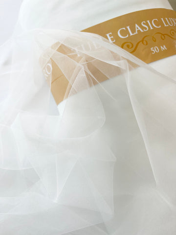 Tulle Clasic Ivory - 3 m Latime